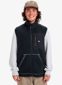 Pulls polaires Clean Coast Gilet homme noir