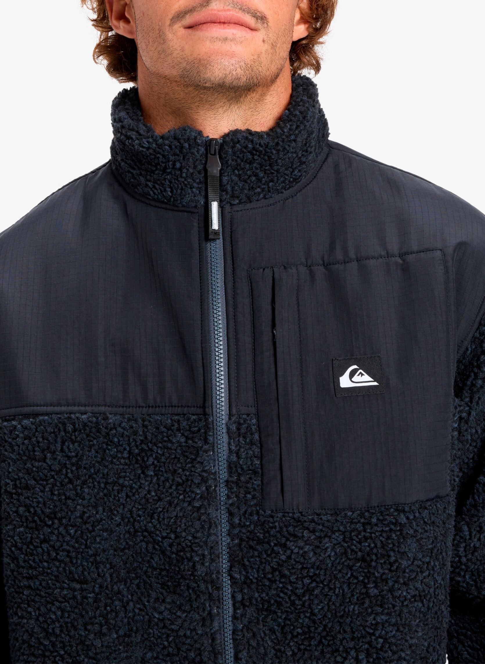 Pulls polaires Shallow Water Fz homme bleu Quiksilver Pulls polaires Shallow Water Fz homme bleu INDIAN INK HEATHER