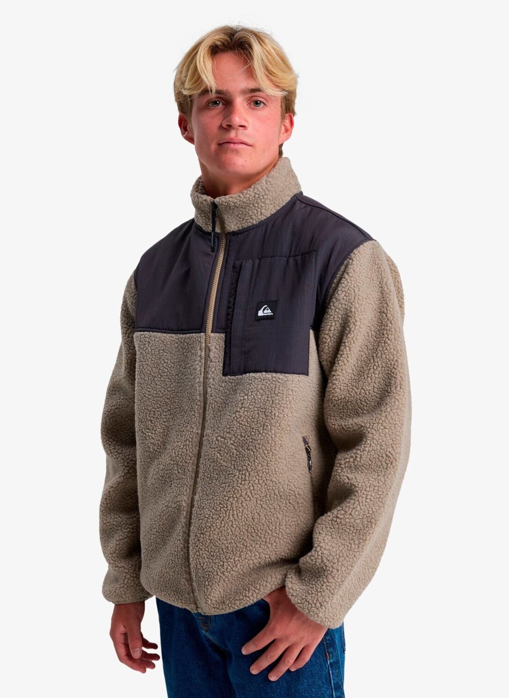 Fleece truien Shallow Water Fz heren beige Quiksilver Fleece truien Shallow Water Fz heren beige Fallen Rock