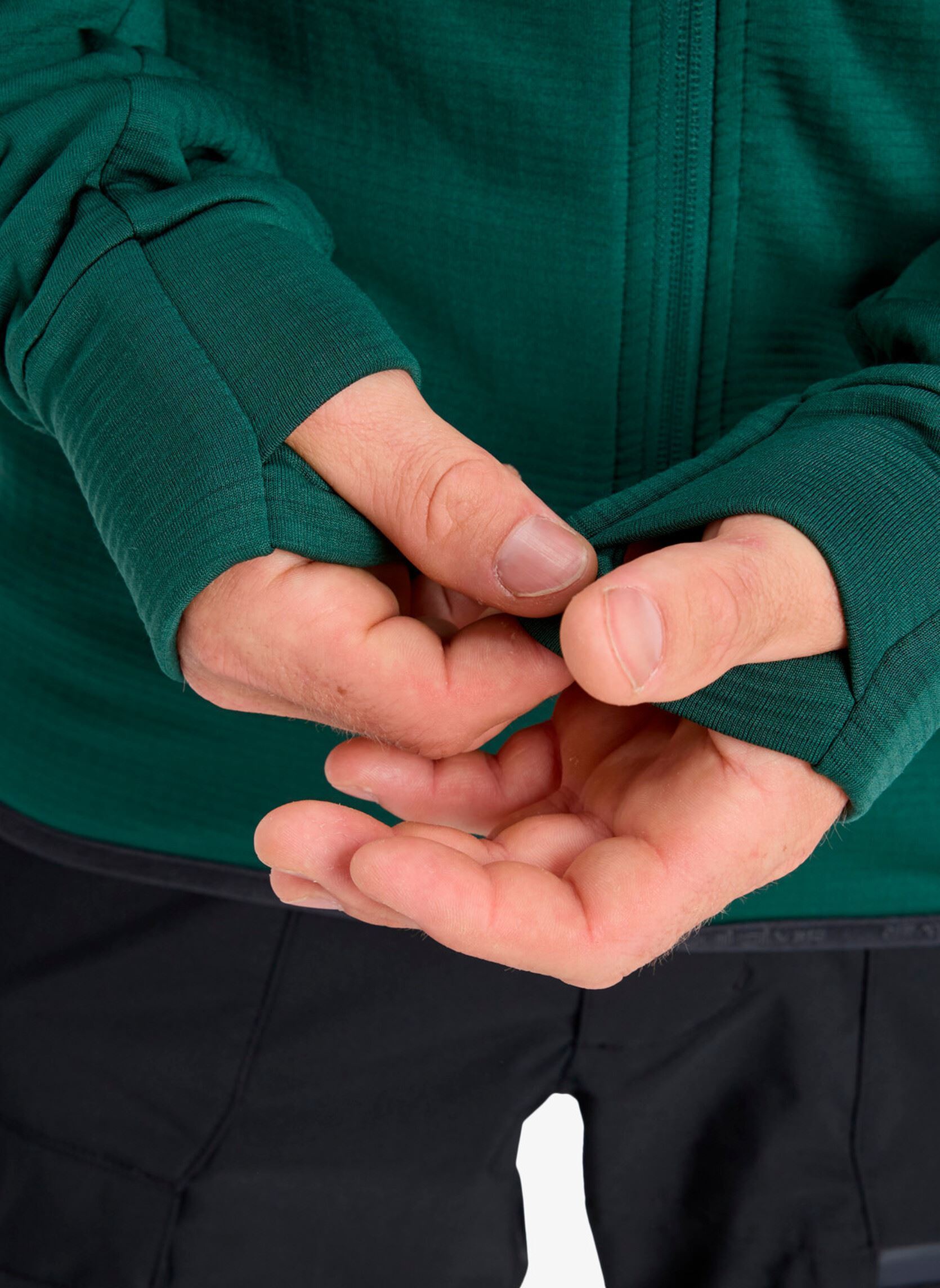 Sweaters met rits Steep Point Fz Fleece heren groen Quiksilver Sweaters met rits Steep Point Fz Fleece heren groen Trekking Green