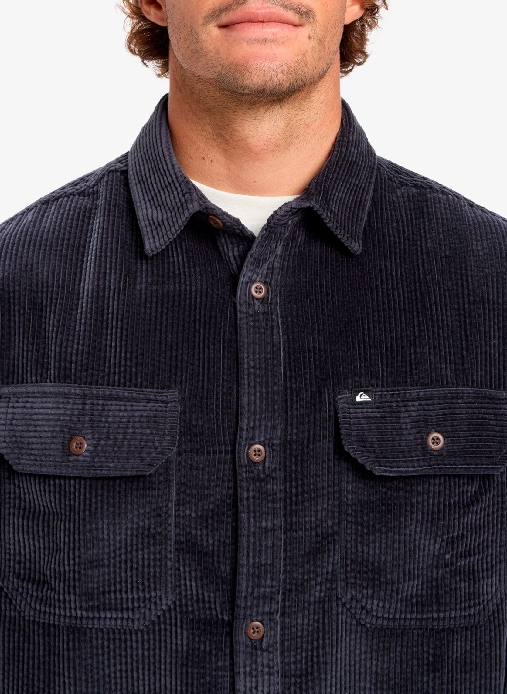 Hemden Venture Cord herren blau Quiksilver Hemden Venture Cord herren blau India Ink