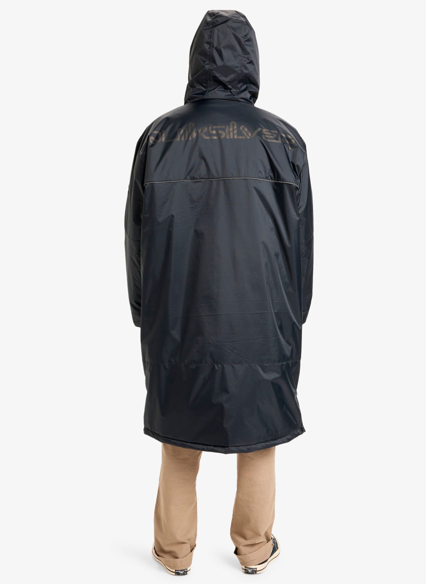 Wasserdichte Jacken Full Rig Poncho Jacket herren schwarz Quiksilver Wasserdichte Jacken Full Rig Poncho Jacket herren schwarz Black