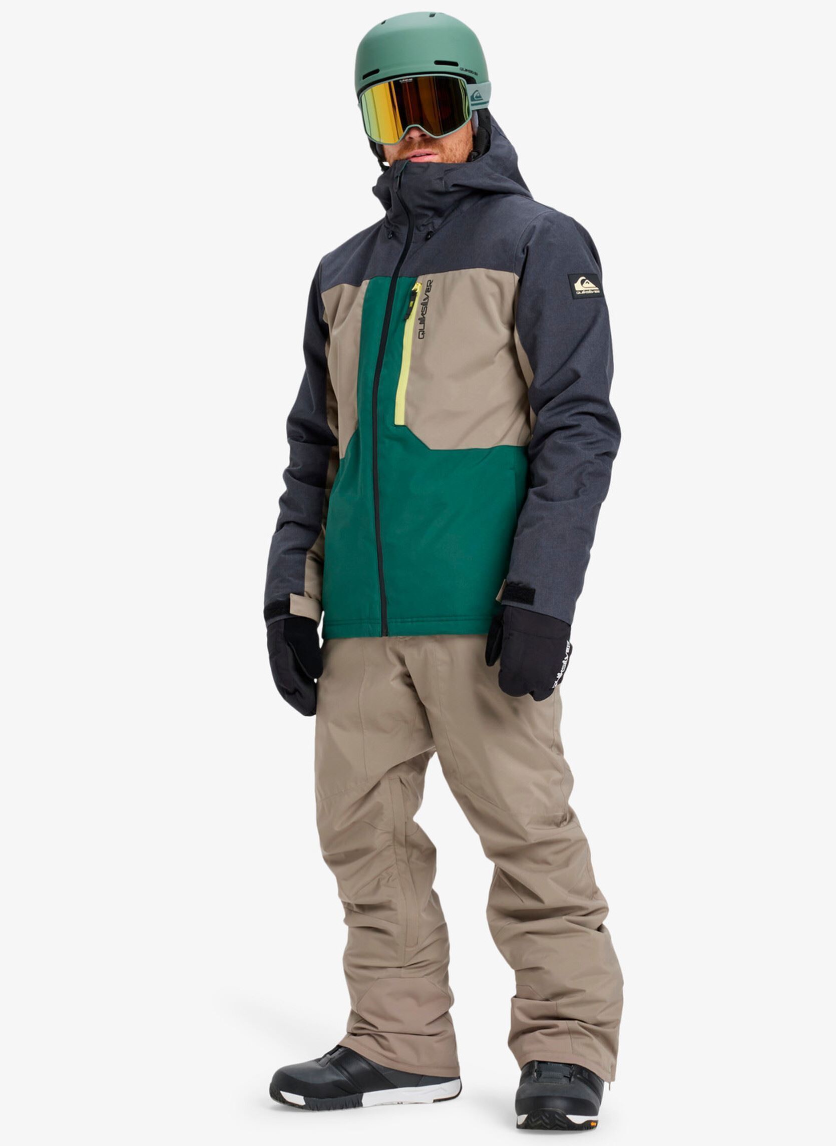 Chaquetas Dawson Jk hombre verde Quiksilver Chaquetas Dawson Jk hombre verde Trekking Green