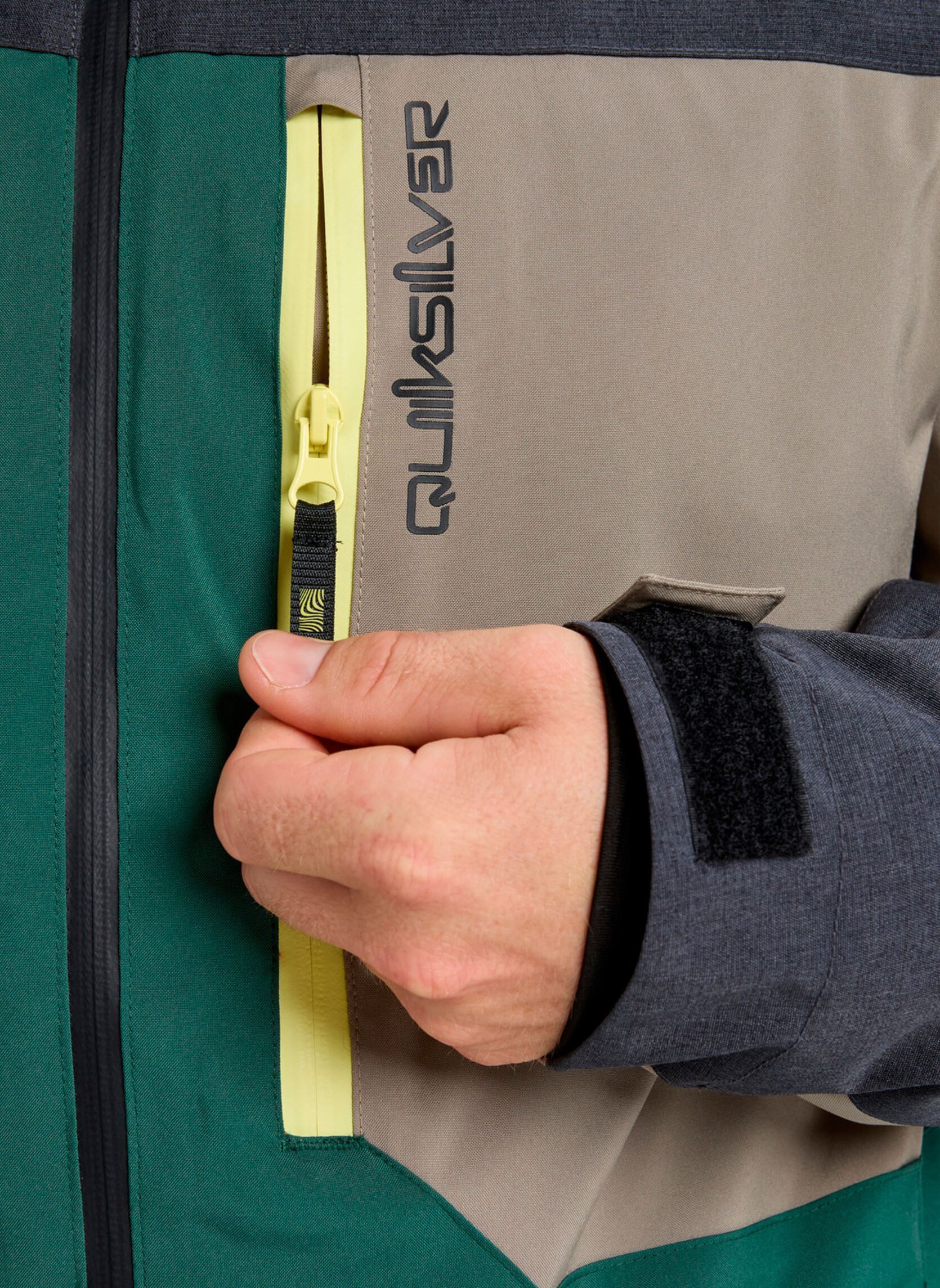 Chaquetas Dawson Jk hombre verde Quiksilver Chaquetas Dawson Jk hombre verde Trekking Green
