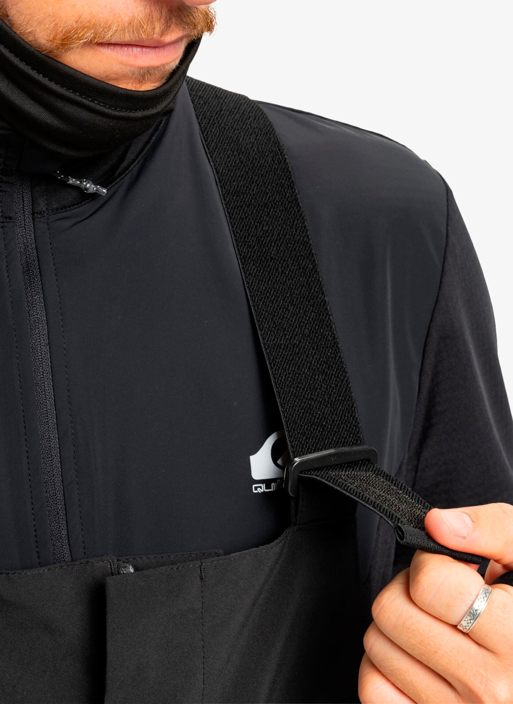 Pantalons Paramo Stretch 20K Bib homme noir Quiksilver Pantalons Paramo Stretch 20K Bib homme noir True black