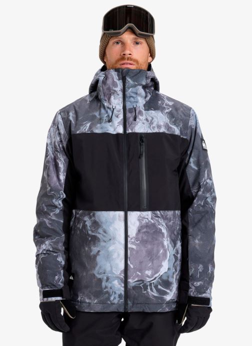Quiksilver Vestes Sycamore Printed Jk homme gris