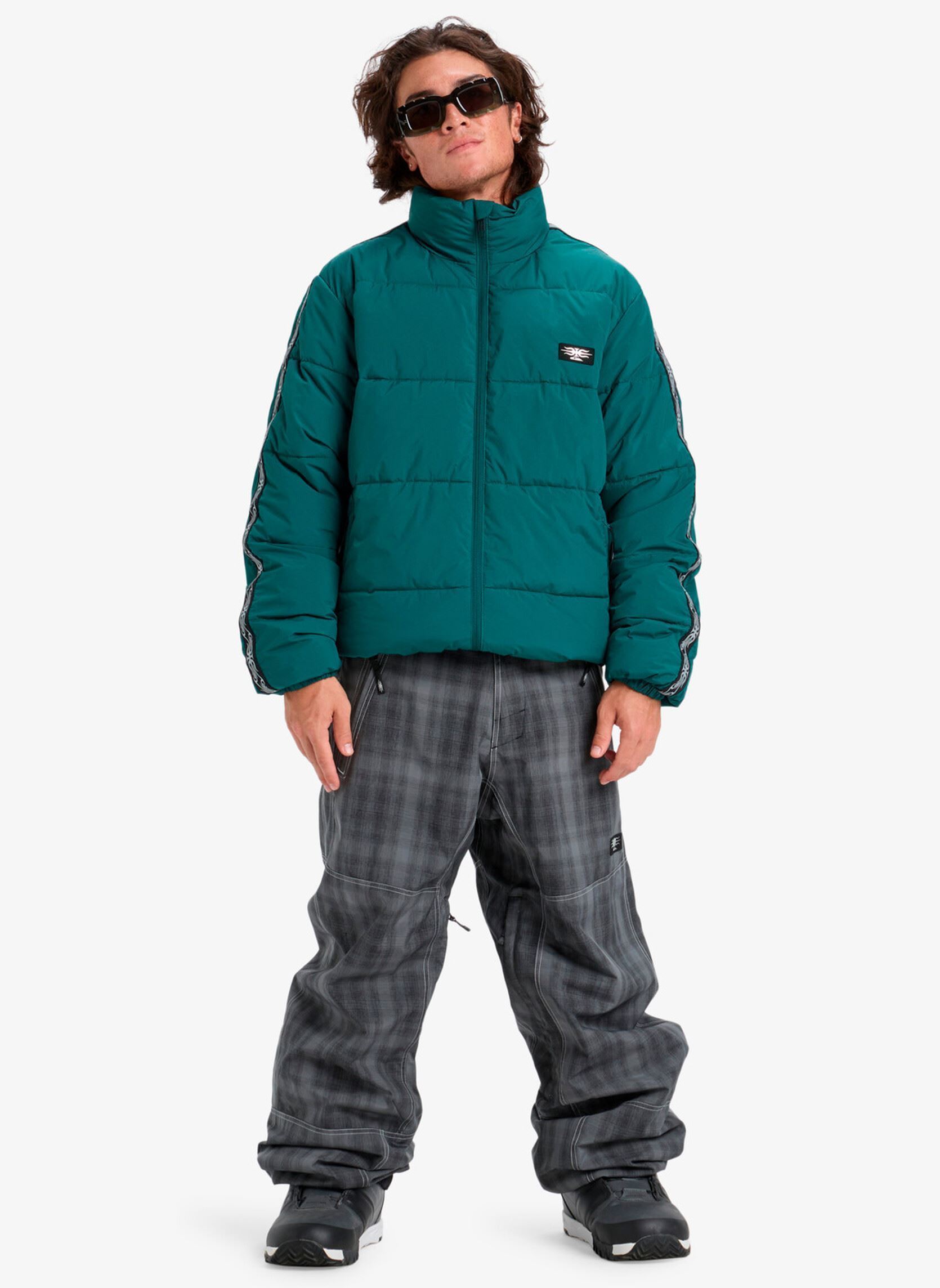 Vestes Puff The Dragon homme vert Quiksilver Vestes Puff The Dragon homme vert BOTANICAL GARDEN