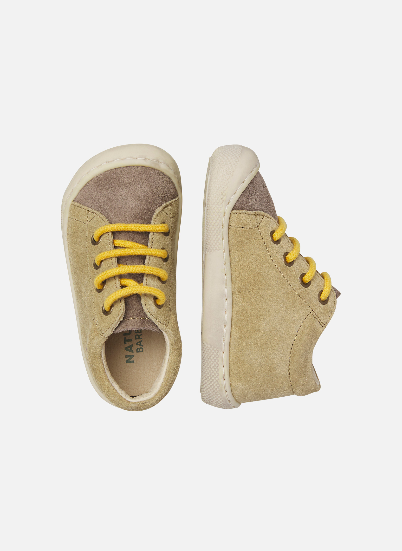 Baskets basses Sneakers BAREFOOT AMUR Gris- garçon beige Naturino Baskets basses Sneakers BAREFOOT AMUR Gris- garçon beige Beige chiné
