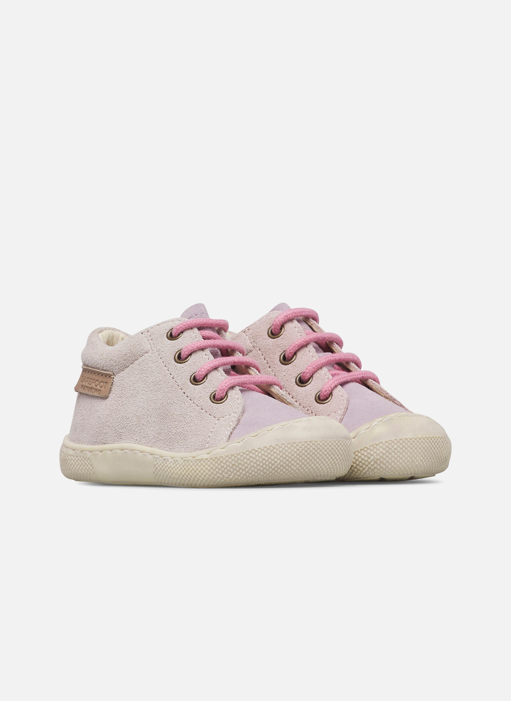 Baskets basses Sneakers BAREFOOT AMUR Gris- garçon rose Naturino Baskets basses Sneakers BAREFOOT AMUR Gris- garçon rose Vieux rose