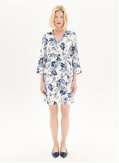Caroll Robes 252R-RLAURANE femme blanc
