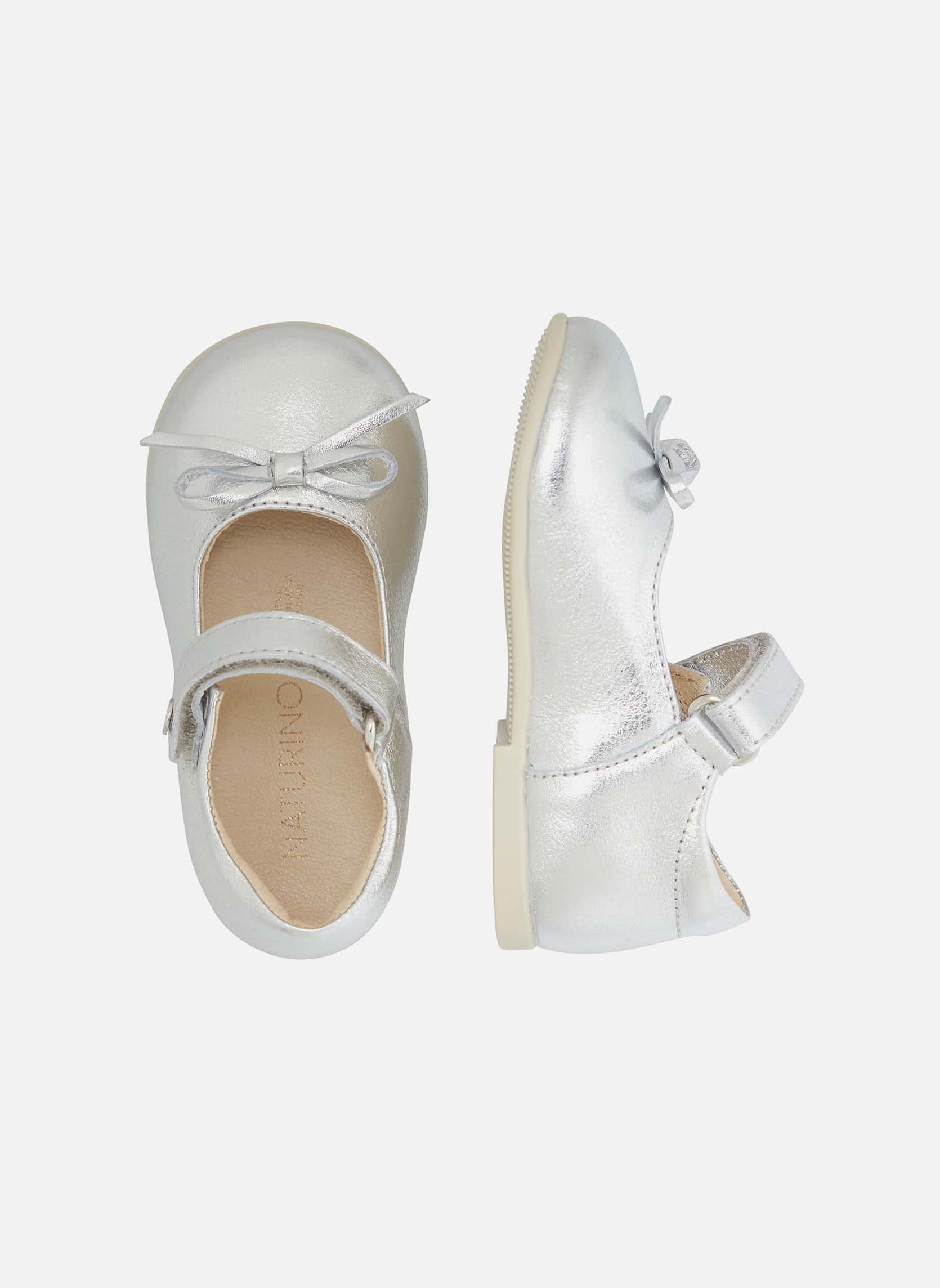 Ballerines Ballerines BALLET Doré fille argent Naturino Ballerines Ballerines BALLET Doré fille argent Argent