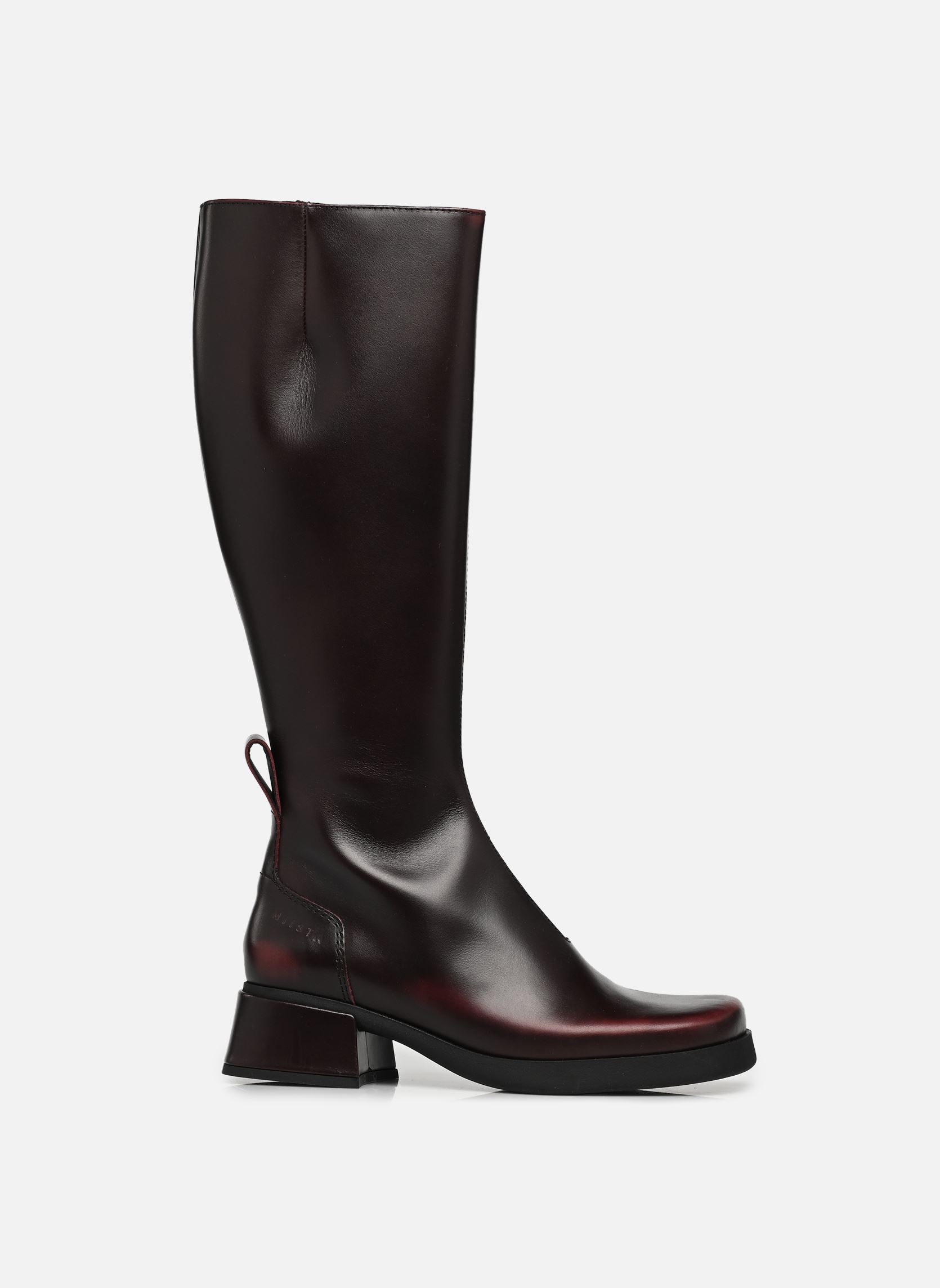 Bottes Brunildha femme bordeaux E8 by Miista Bottes Brunildha femme bordeaux BURGUNDY