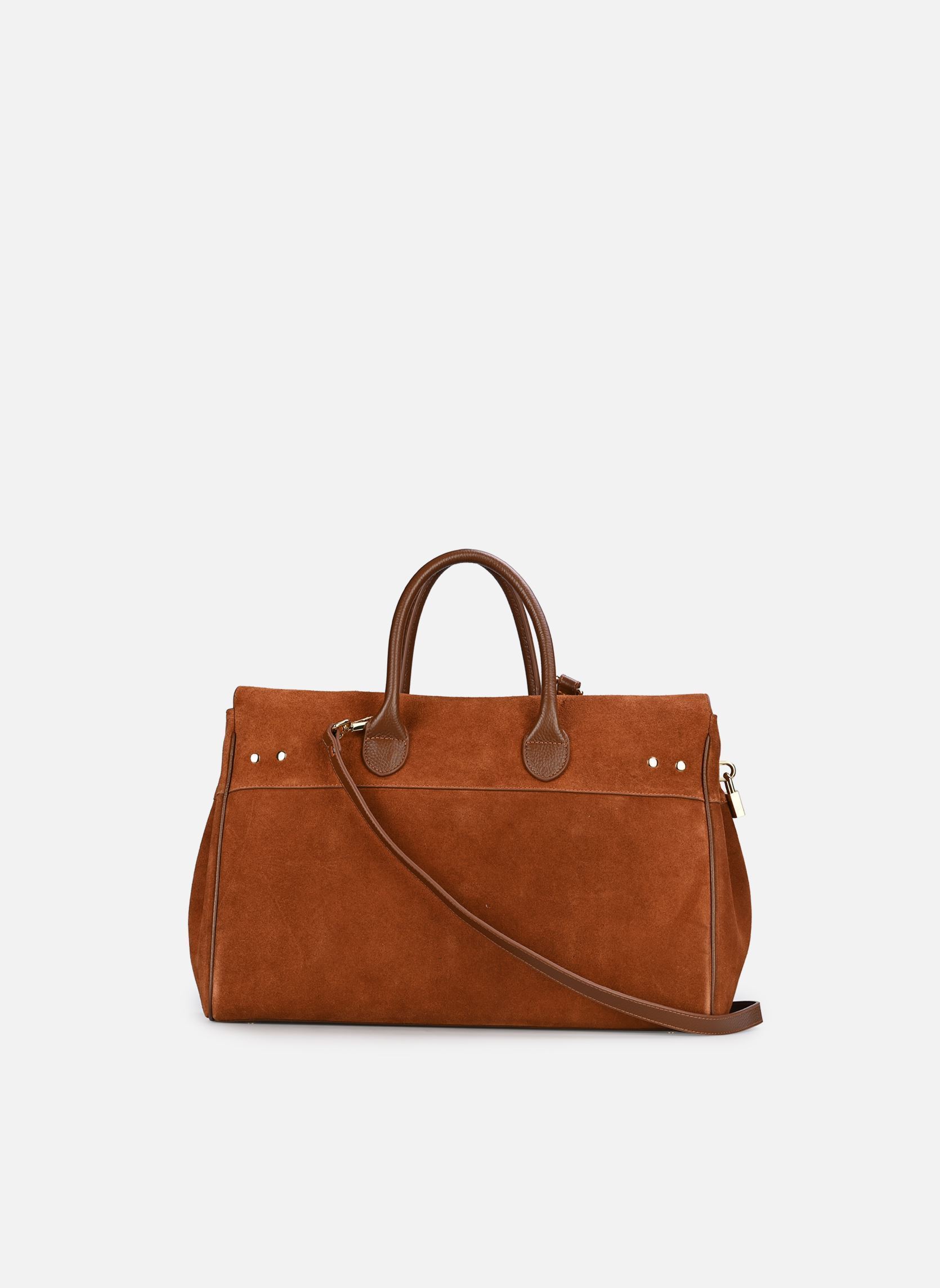 Bolsos de mano Pyla Romy S mujer marrón Mac Douglas Bolsos de mano Pyla Romy S mujer marrón VELOURS CARAMEL VE83