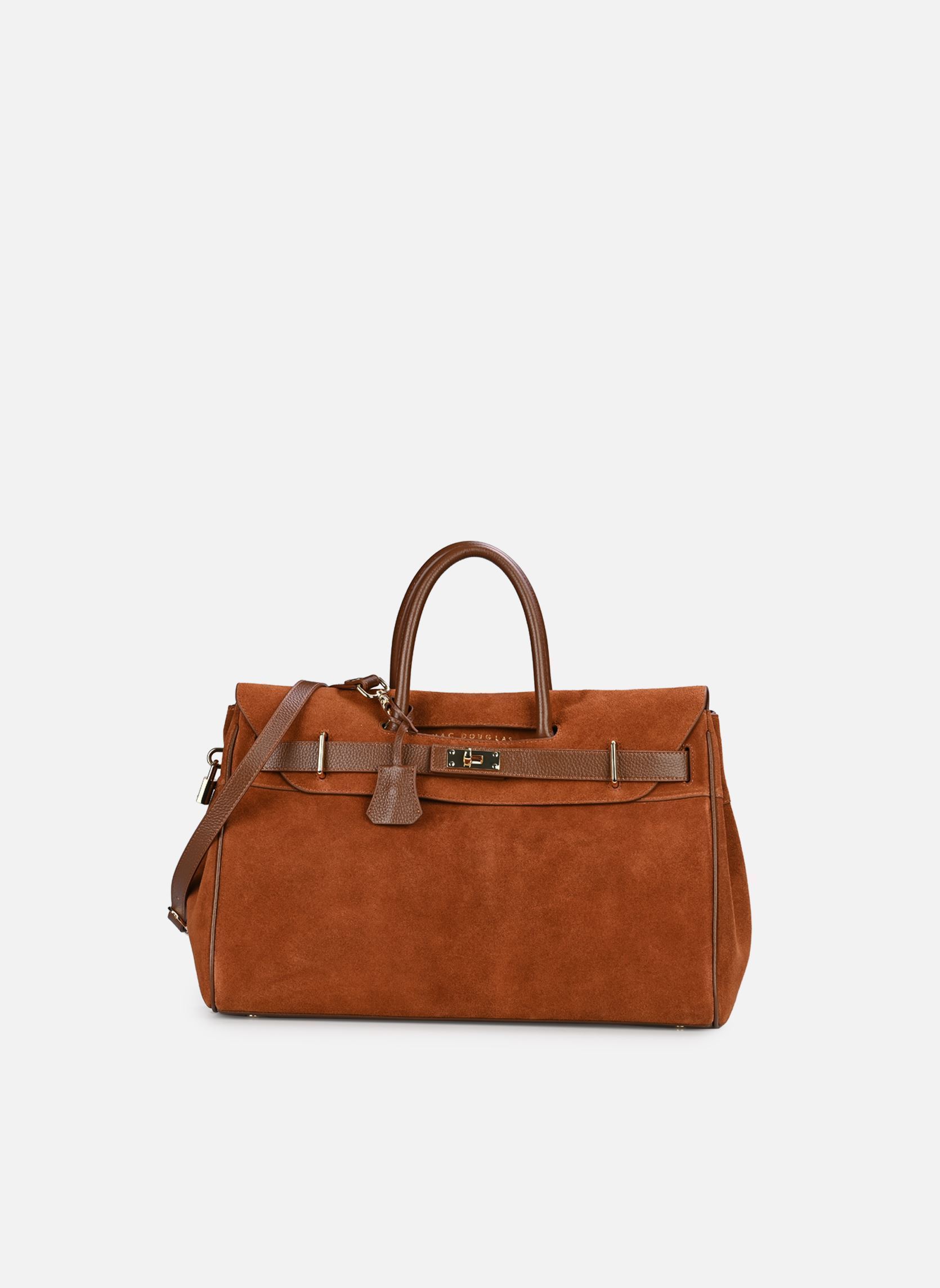 Bolsos de mano Pyla Romy S mujer marrón Mac Douglas Bolsos de mano Pyla Romy S mujer marrón VELOURS CARAMEL VE83