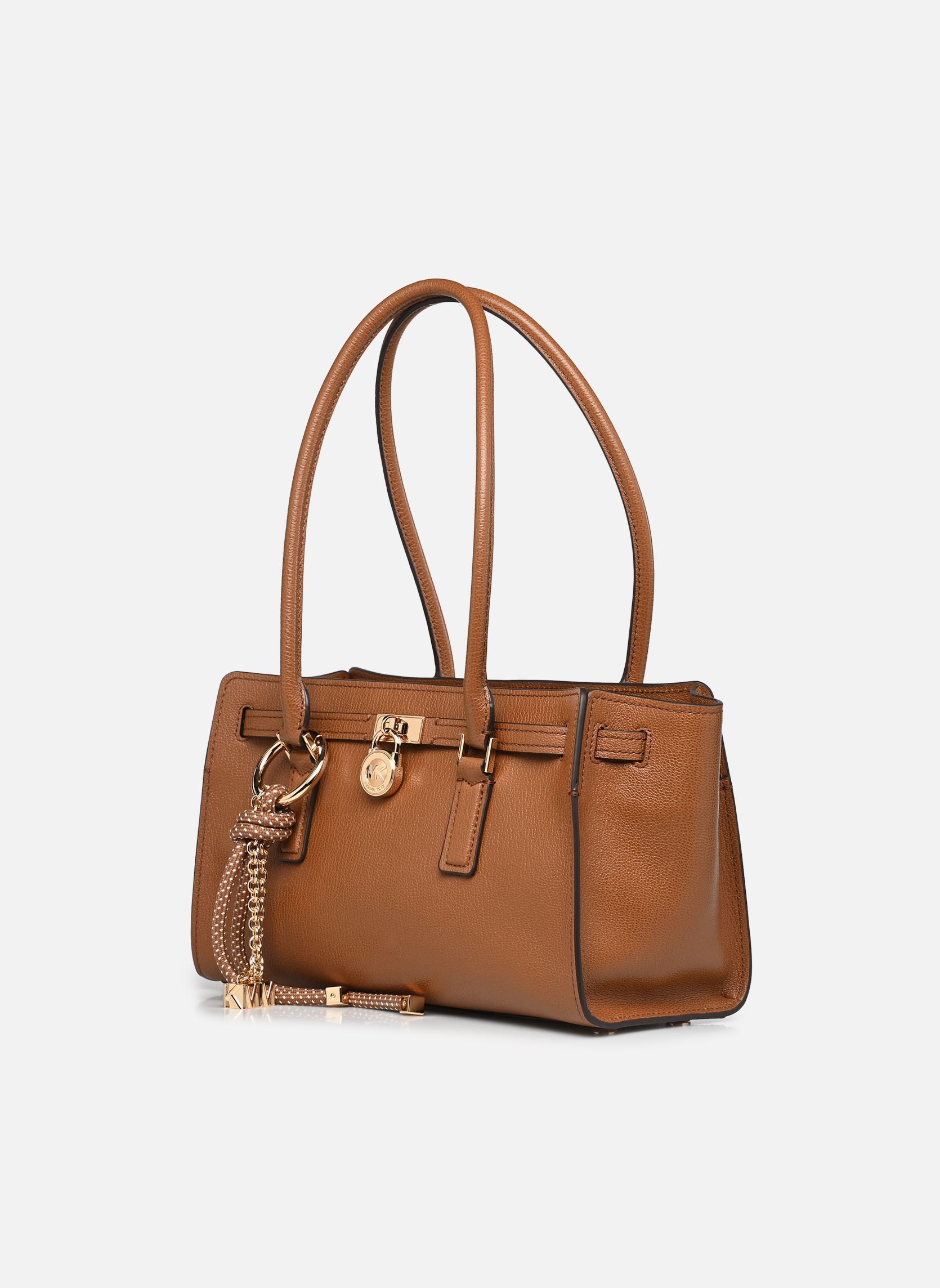 Taschen Hamilton Moderne Sm Ew Shldr Tote W Char damen braun Michael Michael Kors Taschen Hamilton Moderne Sm Ew Shldr Tote W Char damen braun LUGGAGE