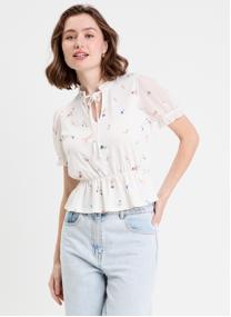 Tops KBLOUCREZ femme blanc Cache Cache Tops KBLOUCREZ femme blanc Blanc