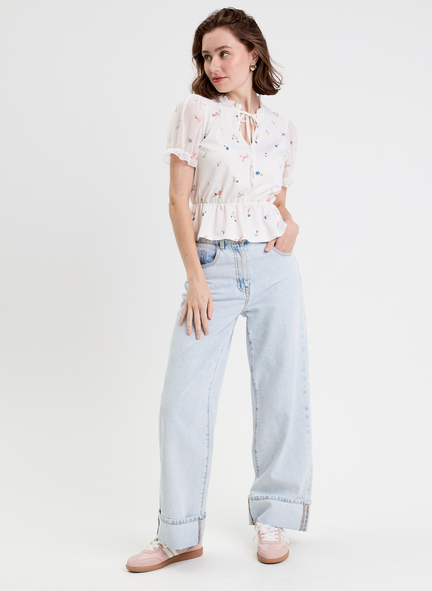 Tops KBLOUCREZ femme blanc Cache Cache Tops KBLOUCREZ femme blanc Blanc