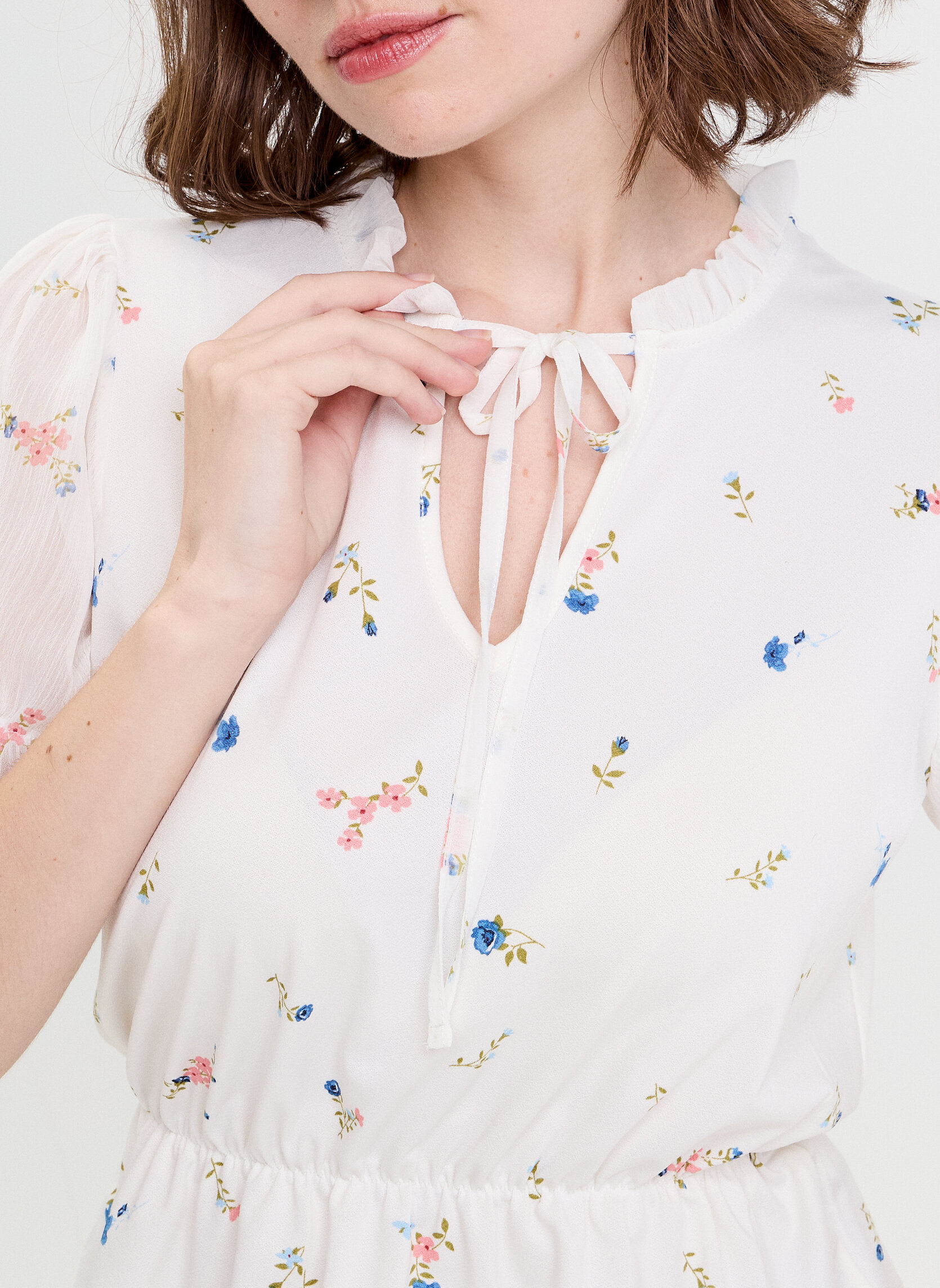 Tops KBLOUCREZ femme blanc Cache Cache Tops KBLOUCREZ femme blanc Blanc