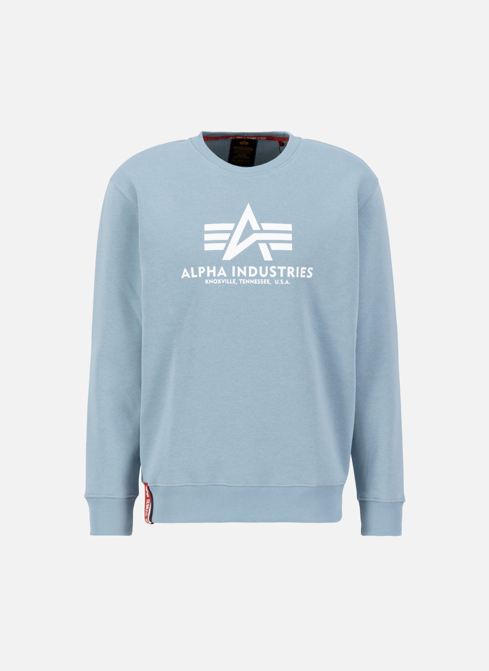 Alpha Industries Sweats à capuche Double Layer Sweatshirt homme gris