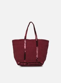Shopper Cabas L Zippe Porte Epaule Zippe En Lin damen rosa