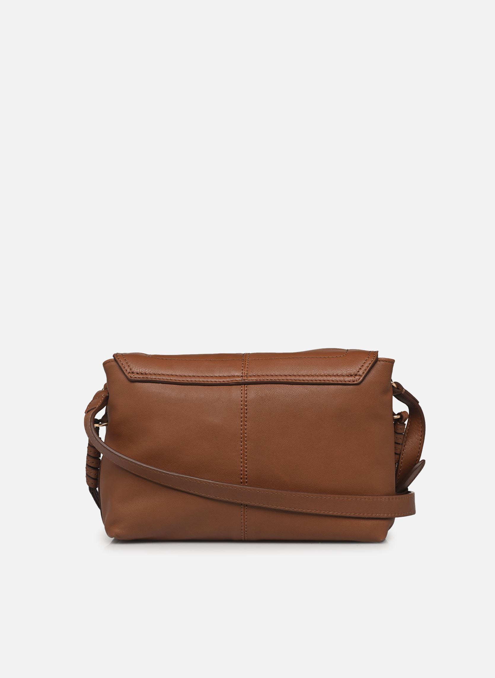 Bandolera Clutch Othilia En Cuir Nappa mujer marrón Vanessa Bruno Bandolera Clutch Othilia En Cuir Nappa mujer marrón HAVANE