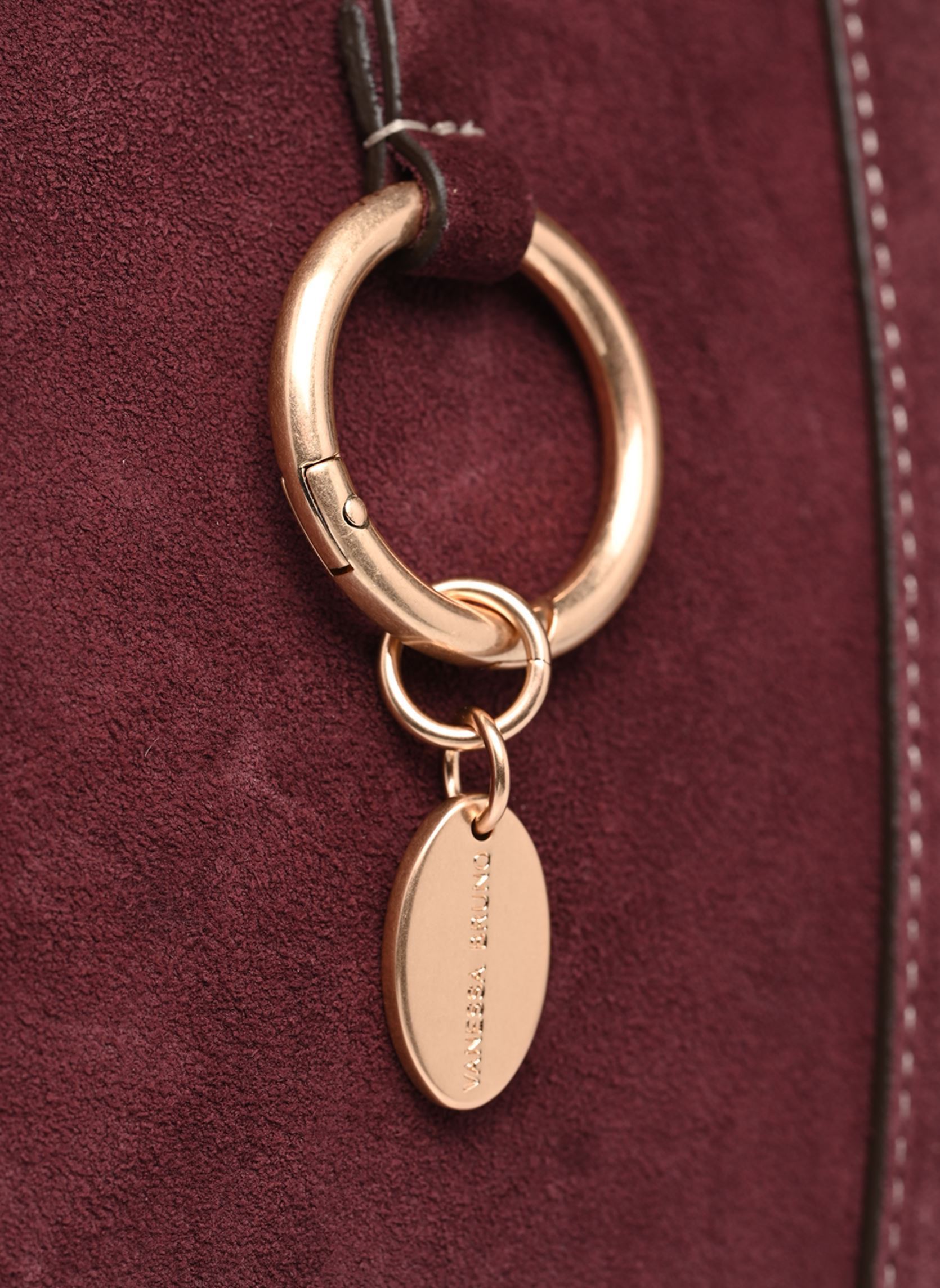 Cabas Tote Bag Gm Porte Epaule En Suede femme violet Vanessa Bruno Cabas Tote Bag Gm Porte Epaule En Suede femme violet PRUNE