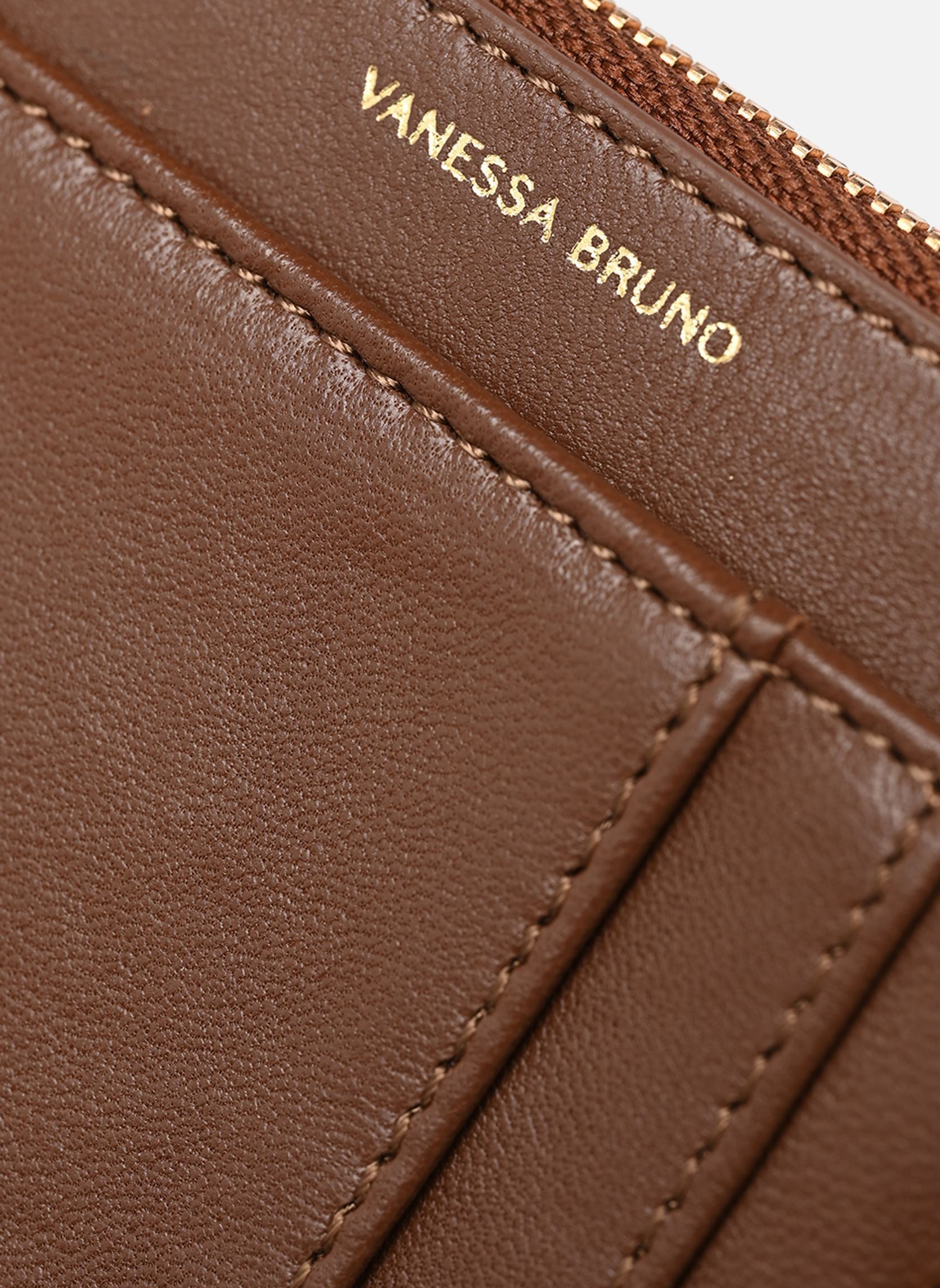 Geldbeutel Porte Monnaie Zippe En Cuir D'Agneau Tre damen braun Vanessa Bruno Geldbeutel Porte Monnaie Zippe En Cuir D'Agneau Tre damen braun COGNAC