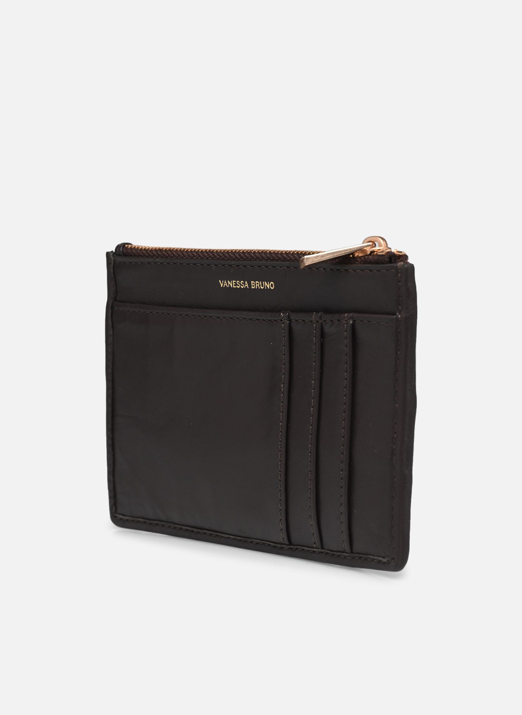 Geldbeutel Porte Monnaie Zippe En Cuir D'Agneau Tre damen braun Vanessa Bruno Geldbeutel Porte Monnaie Zippe En Cuir D'Agneau Tre damen braun CHOCOLAT