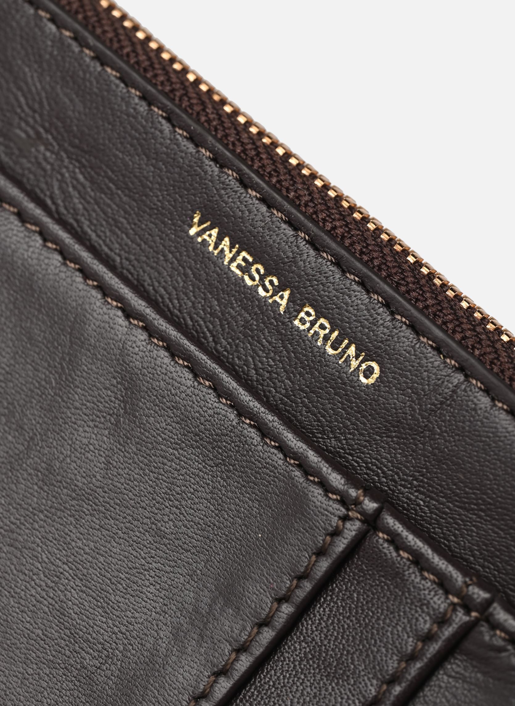 Geldbeutel Porte Monnaie Zippe En Cuir D'Agneau Tre damen braun Vanessa Bruno Geldbeutel Porte Monnaie Zippe En Cuir D'Agneau Tre damen braun CHOCOLAT