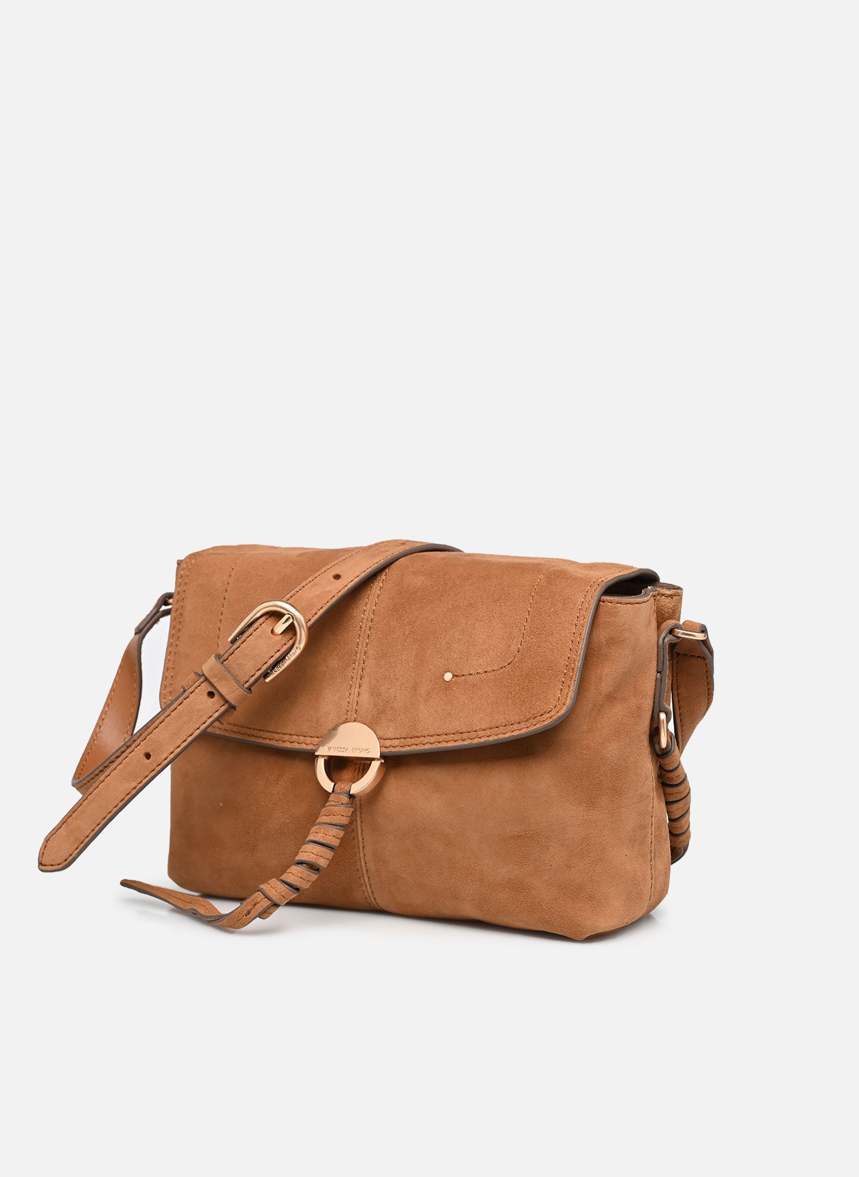Pochettes Clutch Othilia En Chevre Velours femme marron Vanessa Bruno Pochettes Clutch Othilia En Chevre Velours femme marron marron