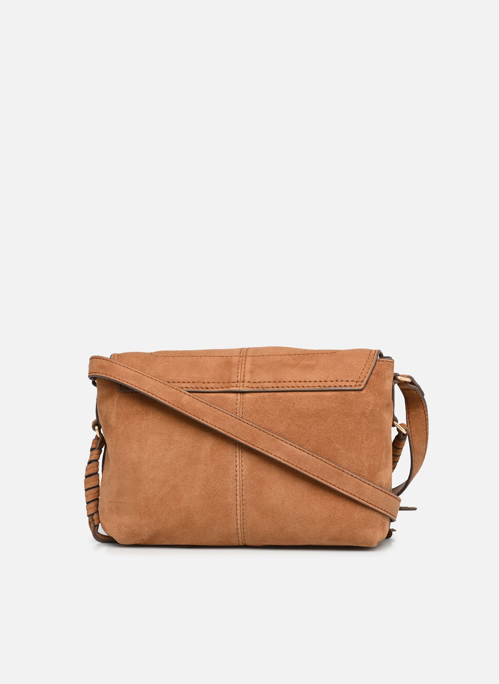Pochettes Clutch Othilia En Chevre Velours femme marron Vanessa Bruno Pochettes Clutch Othilia En Chevre Velours femme marron marron
