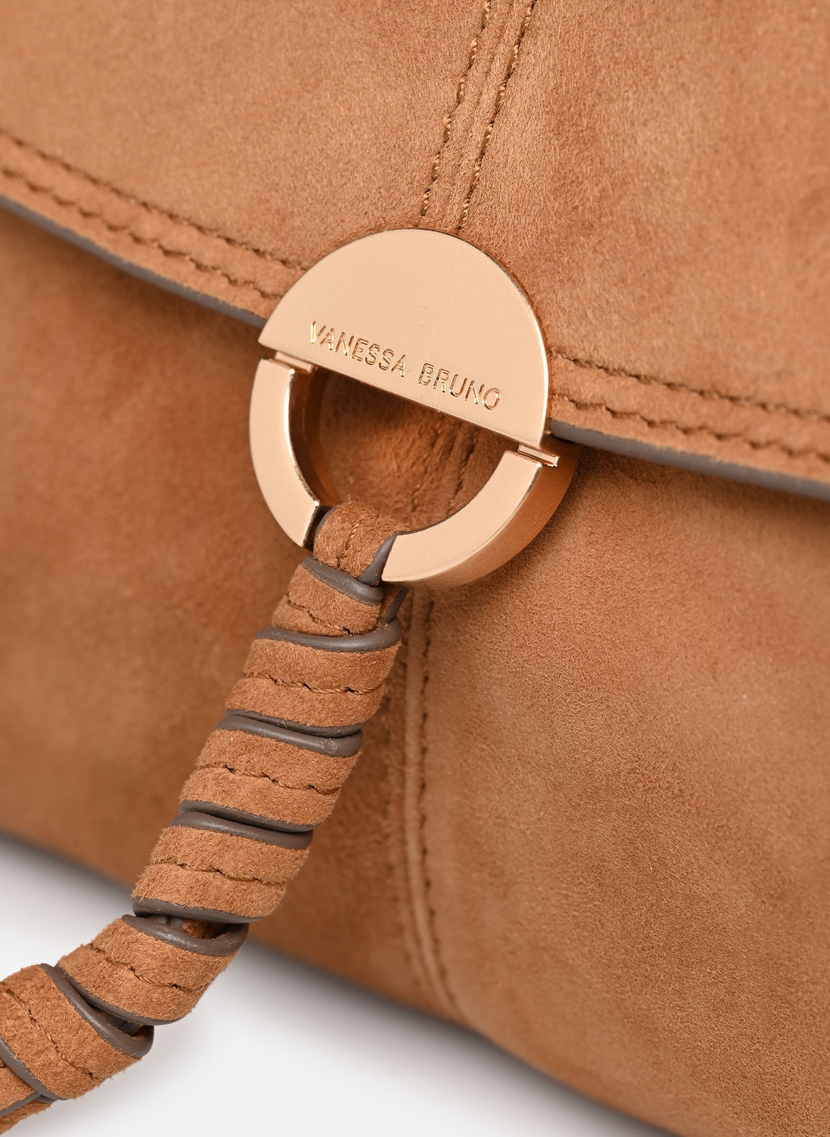 Pochettes Clutch Othilia En Chevre Velours femme marron Vanessa Bruno Pochettes Clutch Othilia En Chevre Velours femme marron marron