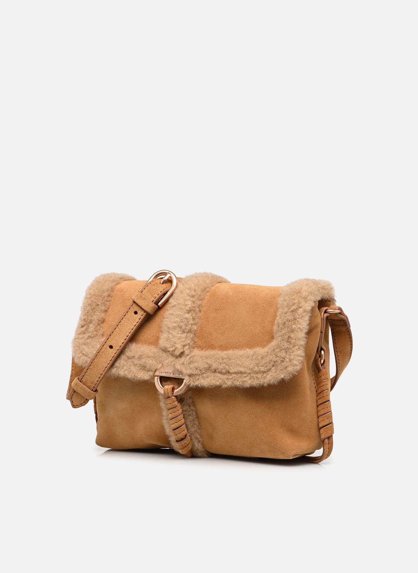Pochettes Clutch Othilia Cuir En Suede Et Fausse F femme marron Vanessa Bruno Pochettes Clutch Othilia Cuir En Suede Et Fausse F femme marron CARAMEL