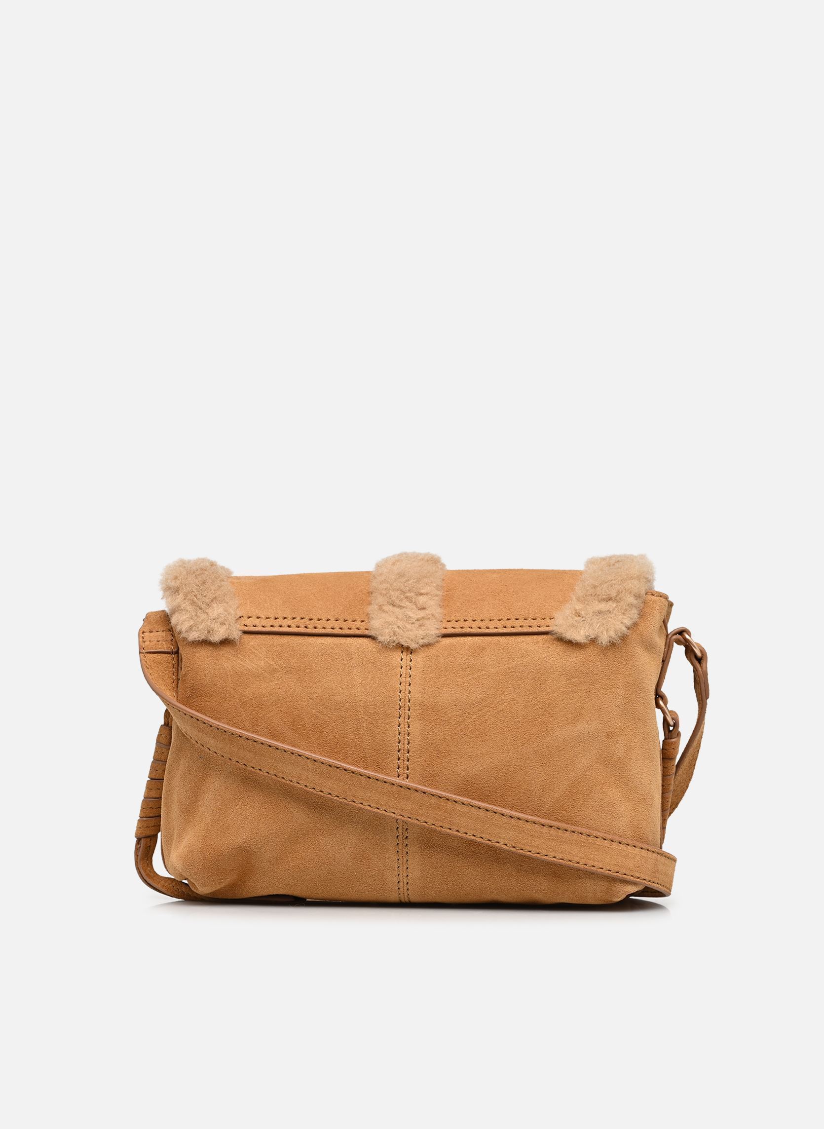 Pochettes Clutch Othilia Cuir En Suede Et Fausse F femme marron Vanessa Bruno Pochettes Clutch Othilia Cuir En Suede Et Fausse F femme marron CARAMEL