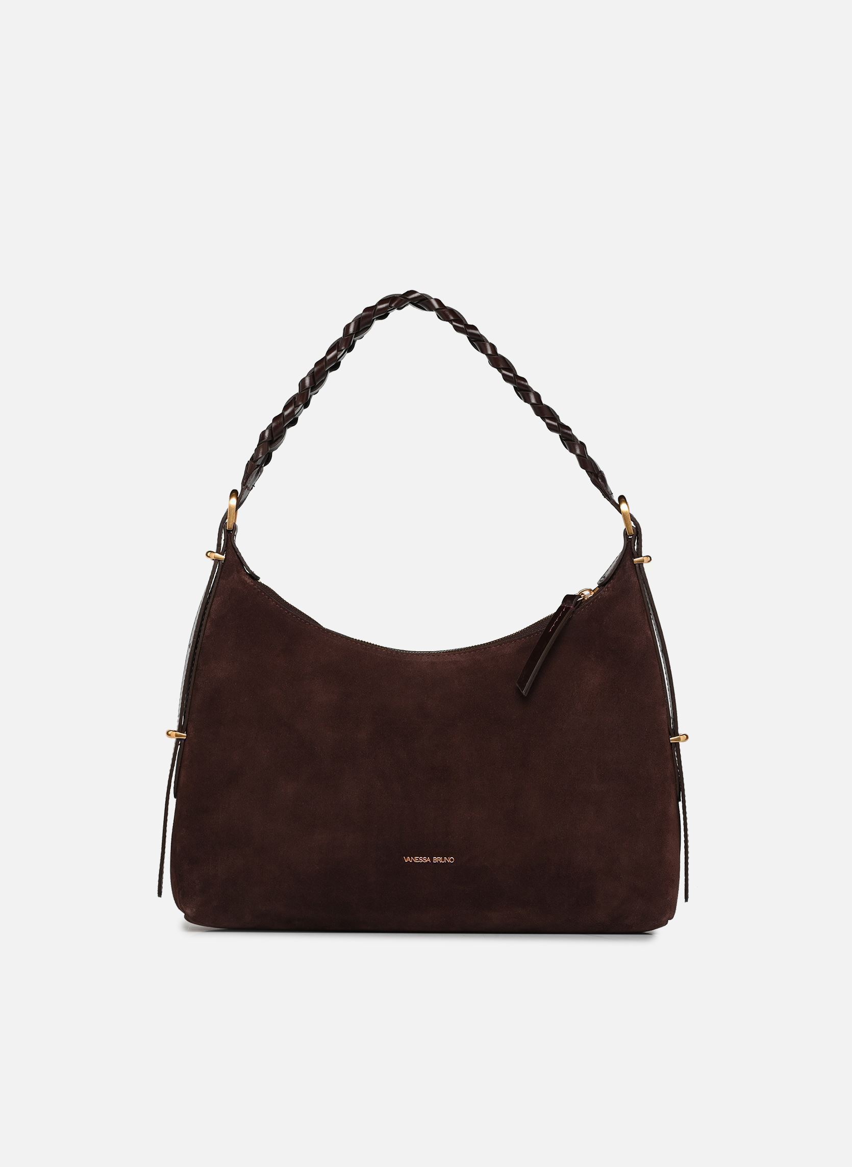 Sacs Jess Pm Zip Porte Epaule Zippe En Suede femme marron Vanessa Bruno Sacs Jess Pm Zip Porte Epaule Zippe En Suede femme marron CHOCOLAT