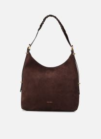 Sacs Jess Hobo Suede Avec Anse Tressee En Cui femme marron Vanessa Bruno Sacs Jess Hobo Suede Avec Anse Tressee En Cui femme marron CHOCOLAT