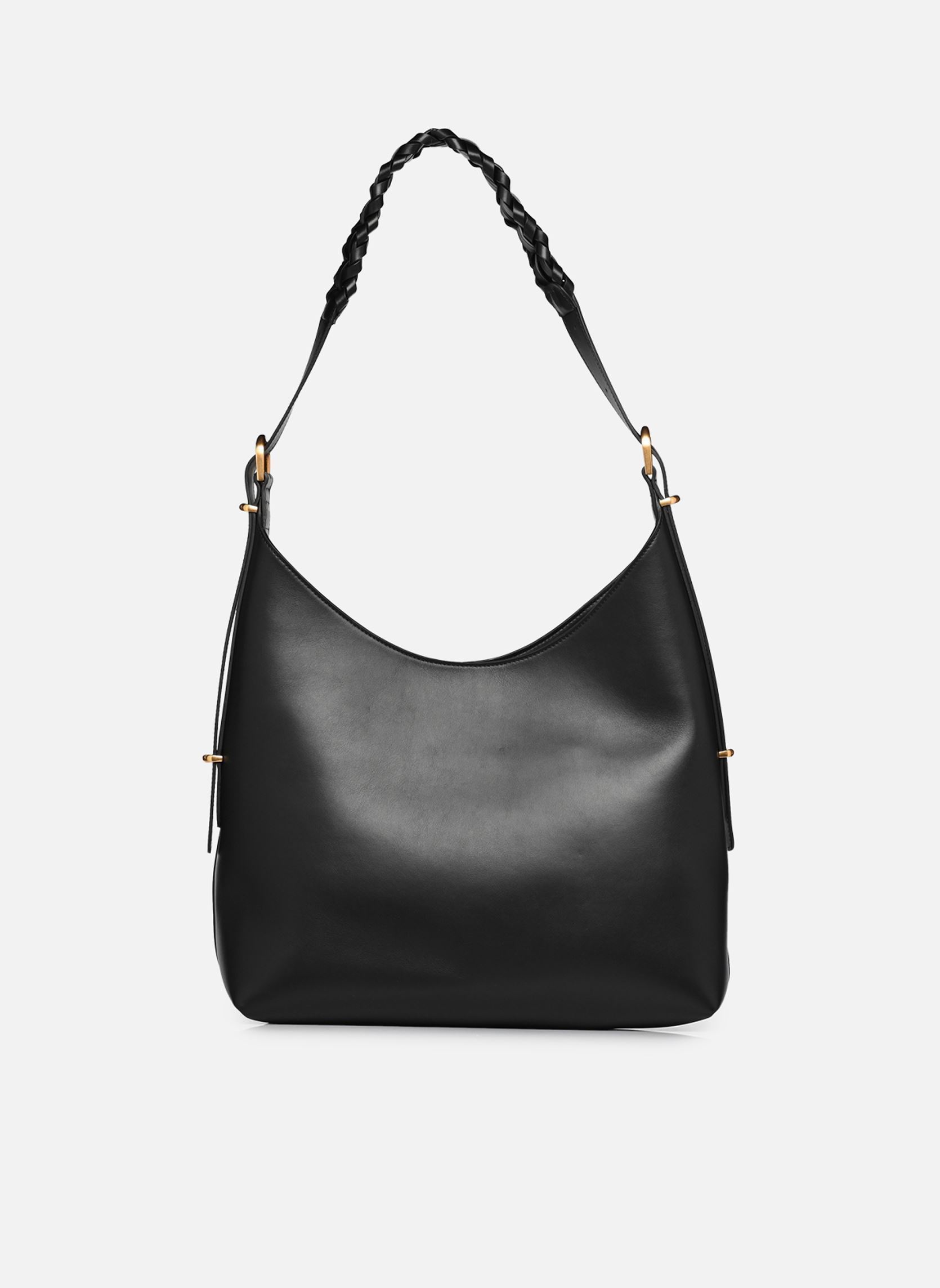 Schoudertassen Jess Hobo Nappa Avec Anse Tressee En Cui dames zwart Vanessa Bruno Schoudertassen Jess Hobo Nappa Avec Anse Tressee En Cui dames zwart Noir