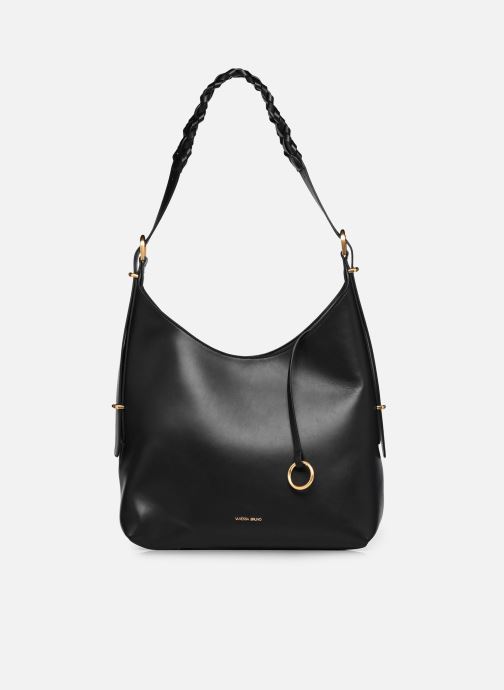 Vanessa Bruno Sacs bandoulière Jess Hobo Nappa Avec Anse Tressee En Cui femme noir