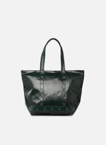 Shopper Cabas M Zippe Porte Epaule Zippe En Cuir damen grün Vanessa Bruno Shopper Cabas M Zippe Porte Epaule Zippe En Cuir damen grün FORET