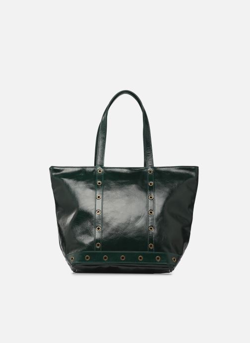 Vanessa Bruno Cabas Cabas M Zippe Porte Epaule Zippe En Cuir femme vert