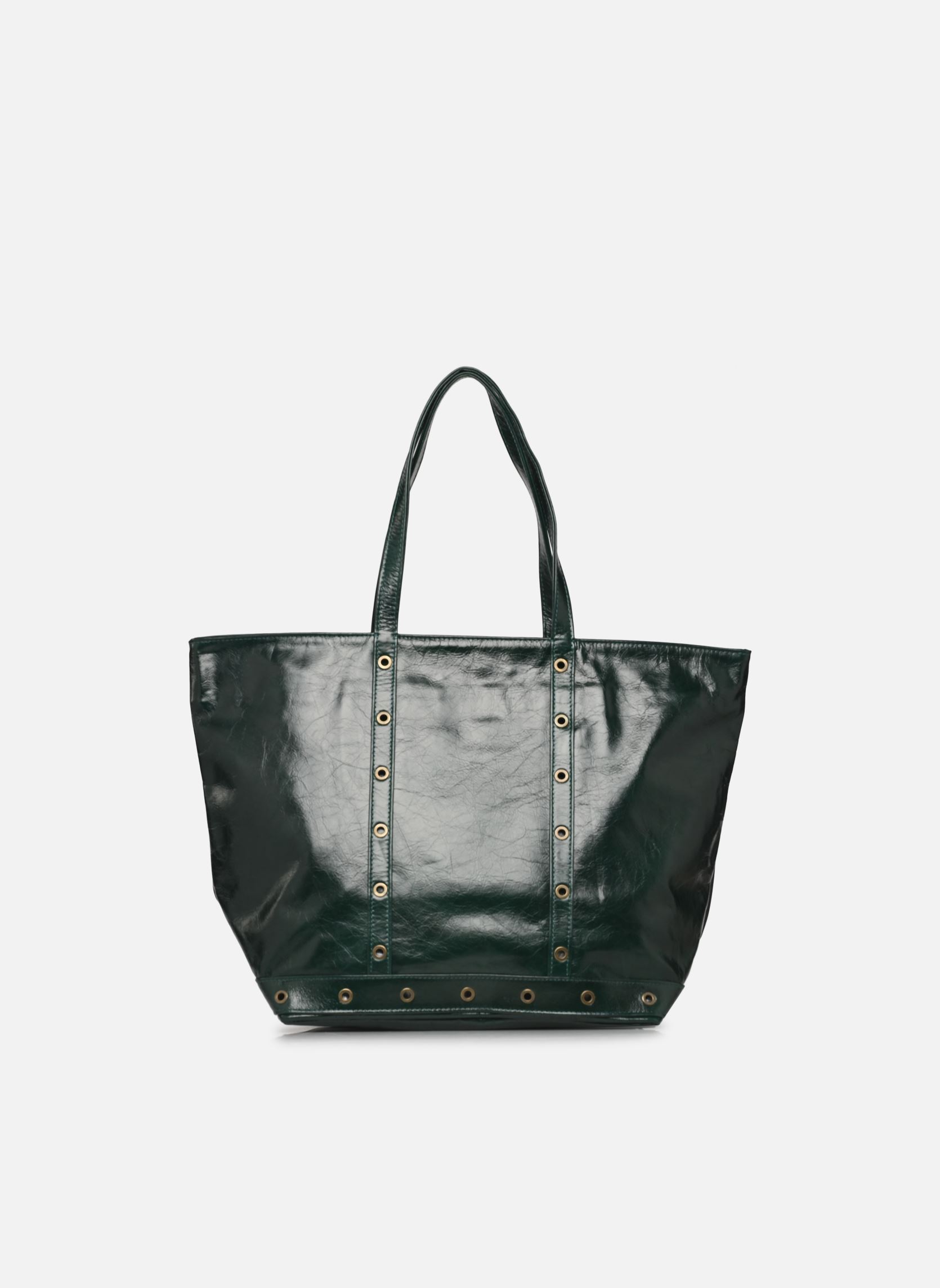 Shopper Cabas L Zippe Porte Epaule En Cuir Frois damen grün Vanessa Bruno Shopper Cabas L Zippe Porte Epaule En Cuir Frois damen grün FORET