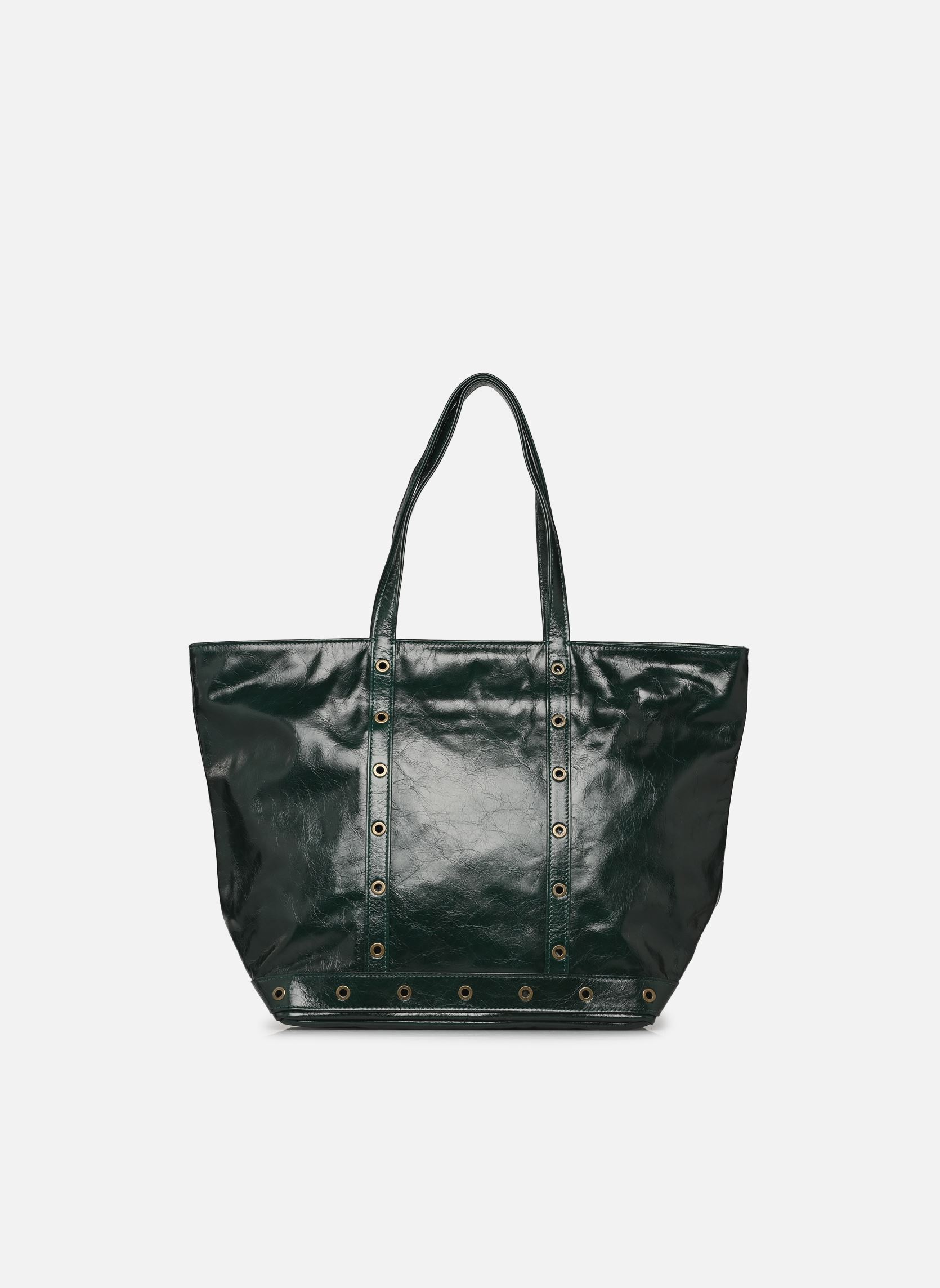 Shopper Cabas L Zippe Porte Epaule En Cuir Frois damen grün Vanessa Bruno Shopper Cabas L Zippe Porte Epaule En Cuir Frois damen grün FORET