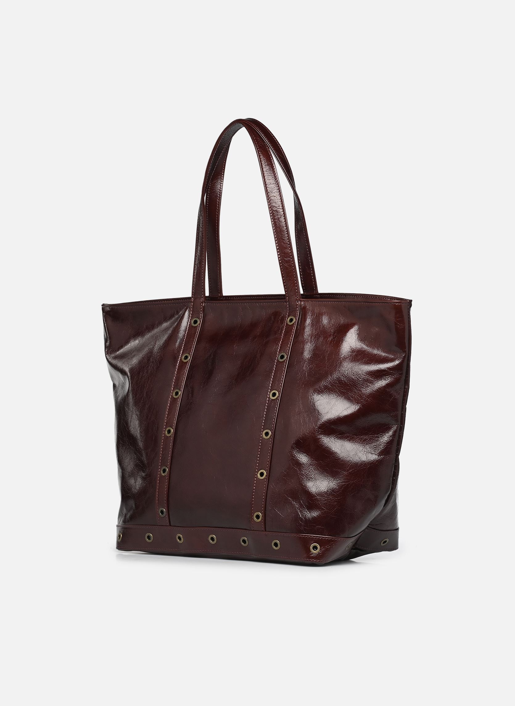 Grote winkelzak Cabas L Zippe Porte Epaule En Cuir Frois dames bruin Vanessa Bruno Grote winkelzak Cabas L Zippe Porte Epaule En Cuir Frois dames bruin CHOCOLAT