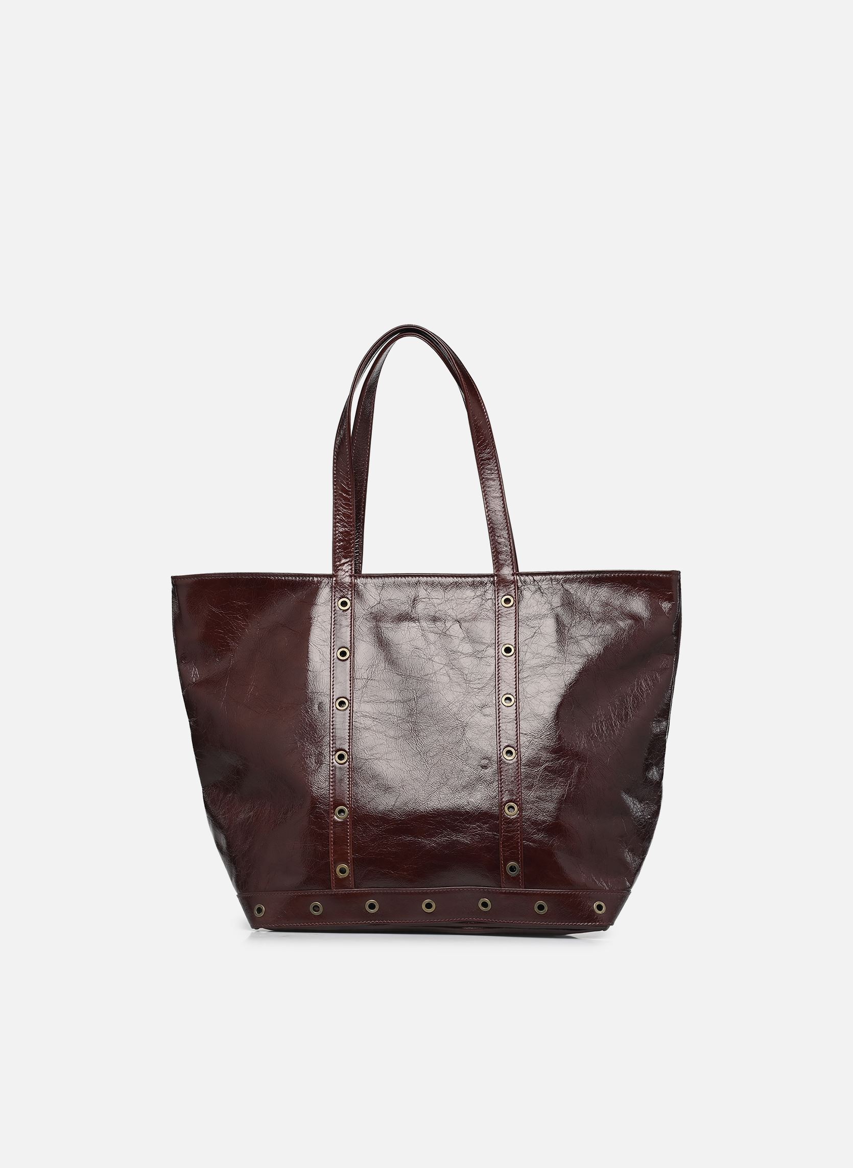 Grote winkelzak Cabas L Zippe Porte Epaule En Cuir Frois dames bruin Vanessa Bruno Grote winkelzak Cabas L Zippe Porte Epaule En Cuir Frois dames bruin CHOCOLAT
