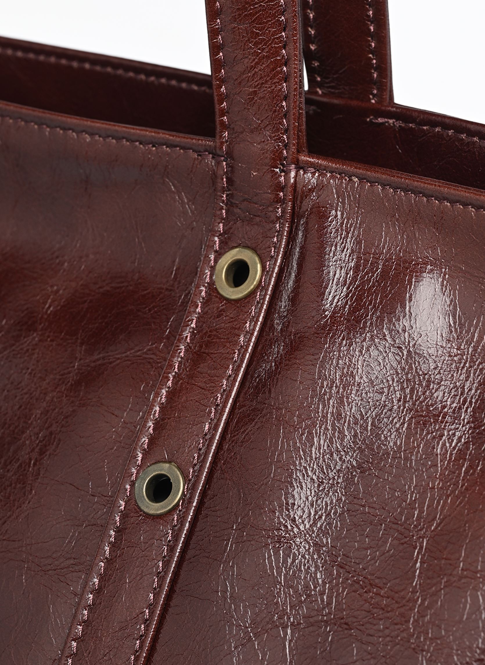 Grote winkelzak Cabas L Zippe Porte Epaule En Cuir Frois dames bruin Vanessa Bruno Grote winkelzak Cabas L Zippe Porte Epaule En Cuir Frois dames bruin CHOCOLAT
