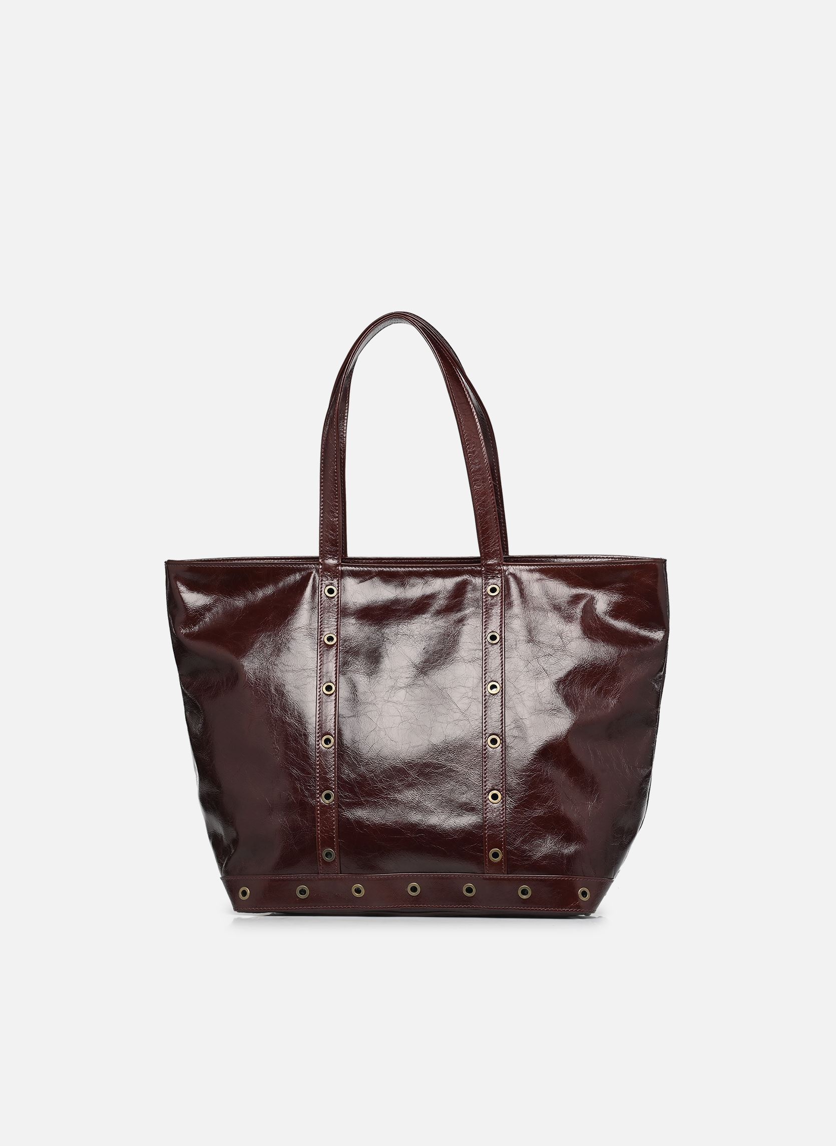Grote winkelzak Cabas L Zippe Porte Epaule En Cuir Frois dames bruin Vanessa Bruno Grote winkelzak Cabas L Zippe Porte Epaule En Cuir Frois dames bruin CHOCOLAT