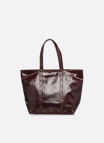 Grote winkelzak Cabas L Zippe Porte Epaule En Cuir Frois dames bruin Vanessa Bruno Grote winkelzak Cabas L Zippe Porte Epaule En Cuir Frois dames bruin CHOCOLAT
