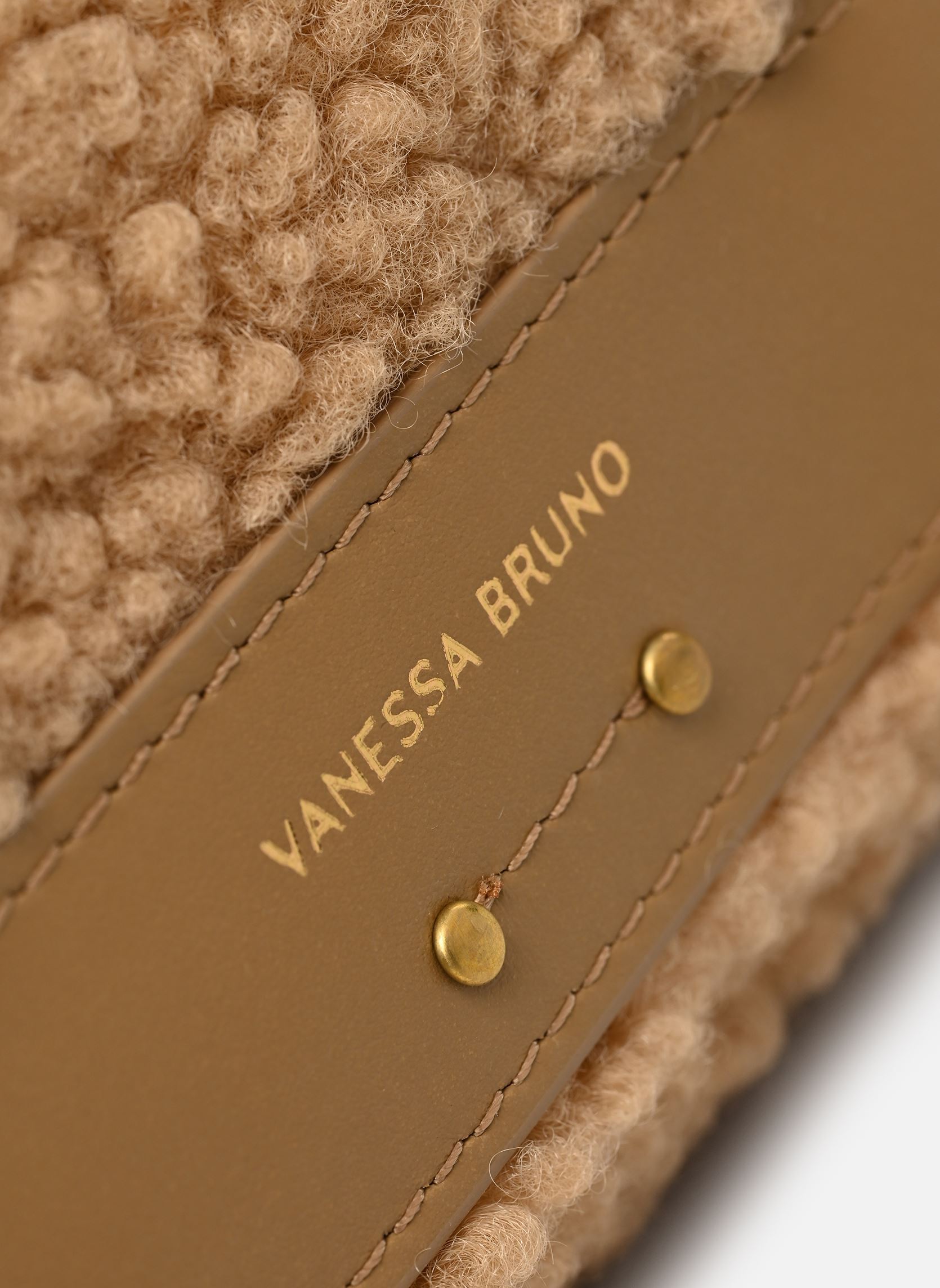 Borsa da spiaggia Cabas L Porte Epaule Zippe En Fausse Fou donna marrone Vanessa Bruno Borsa da spiaggia Cabas L Porte Epaule Zippe En Fausse Fou donna marrone CARAMEL