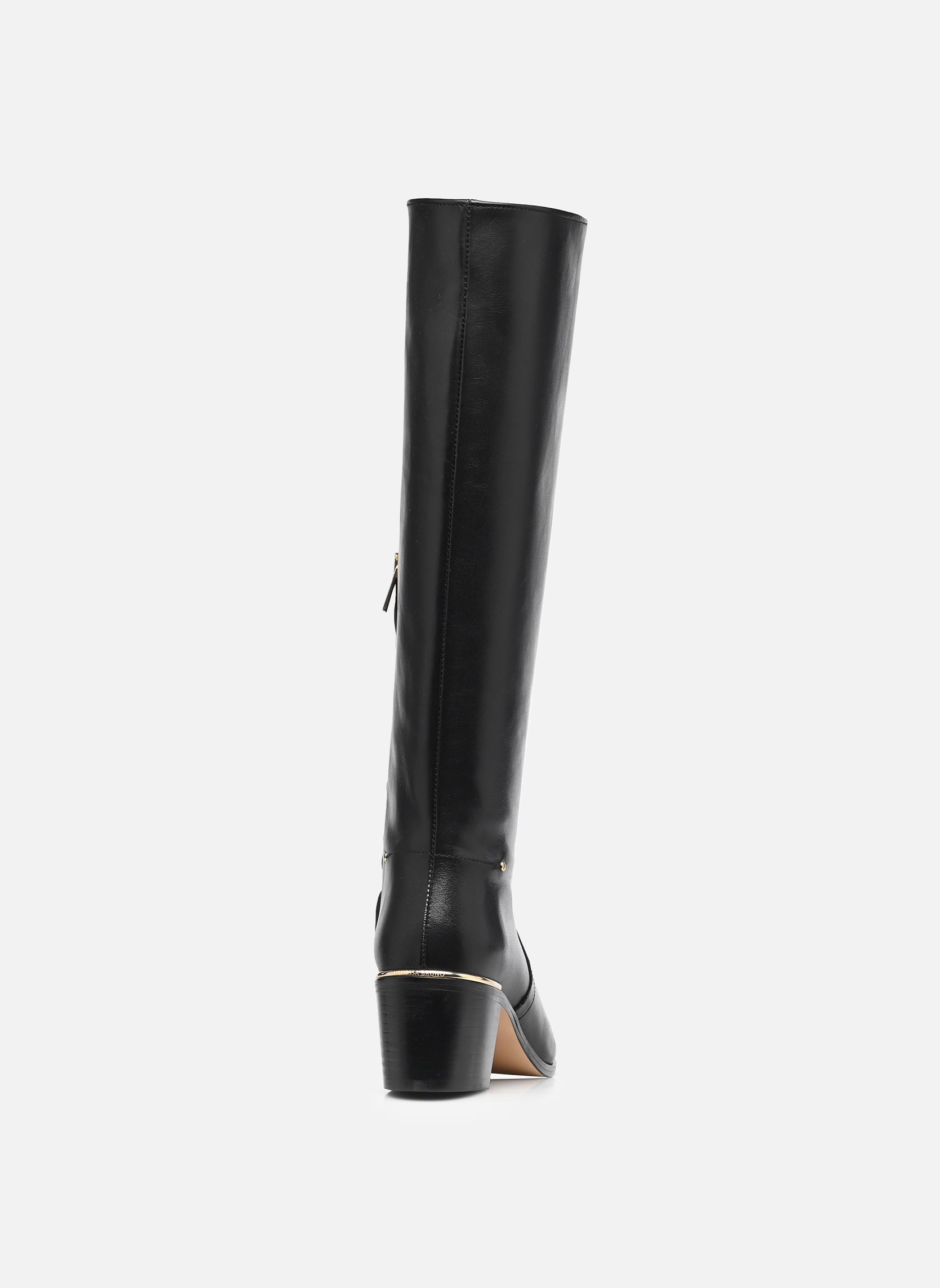 Botas Botte 45Mm Cavaliere En Cuir Lisse mujer negro Vanessa Bruno Botas Botte 45Mm Cavaliere En Cuir Lisse mujer negro NOIR