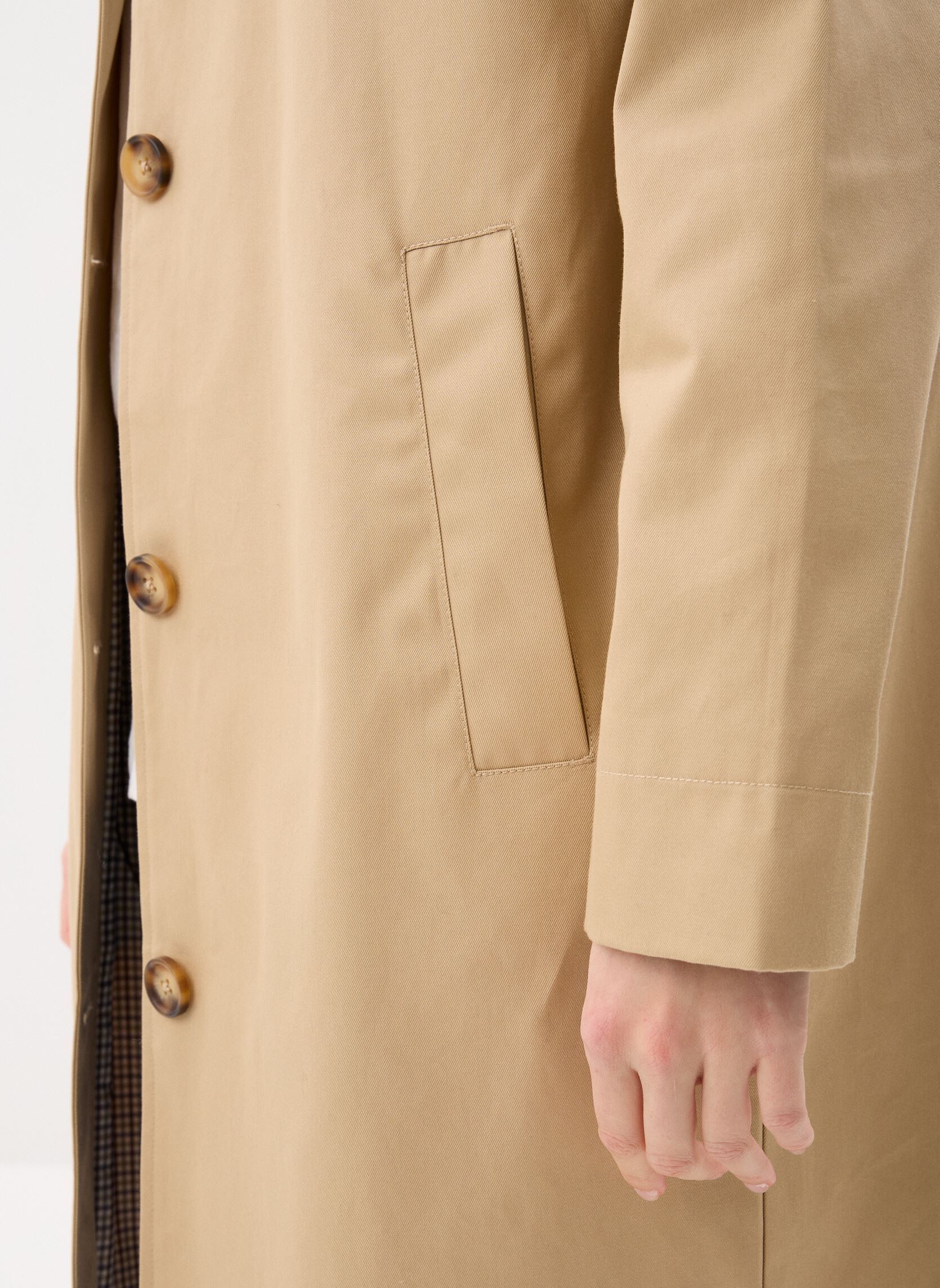 Trench-coats VILLE-TRENCH2 femme beige Georgia Rose Trench-coats VILLE-TRENCH2 femme beige IRISH CREAM